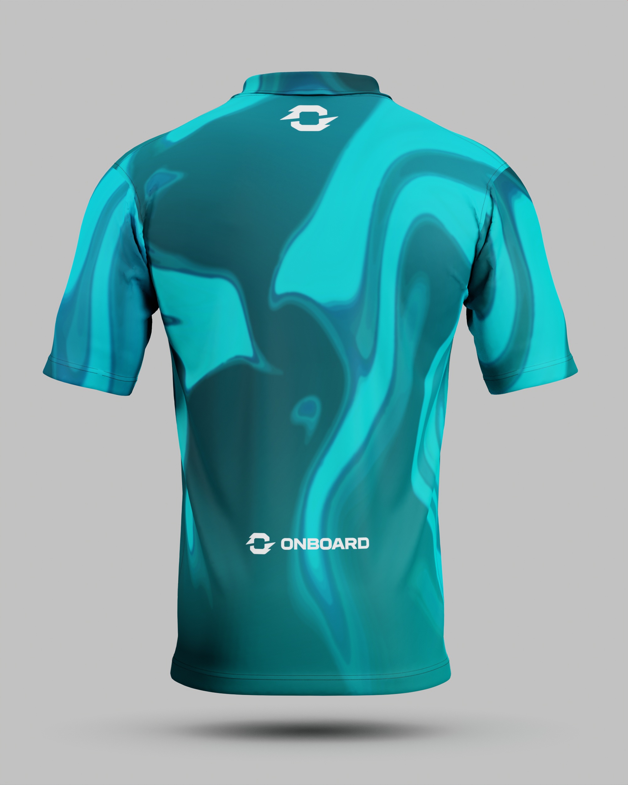 Youth Wave 3 Button Polo Collar Jersey