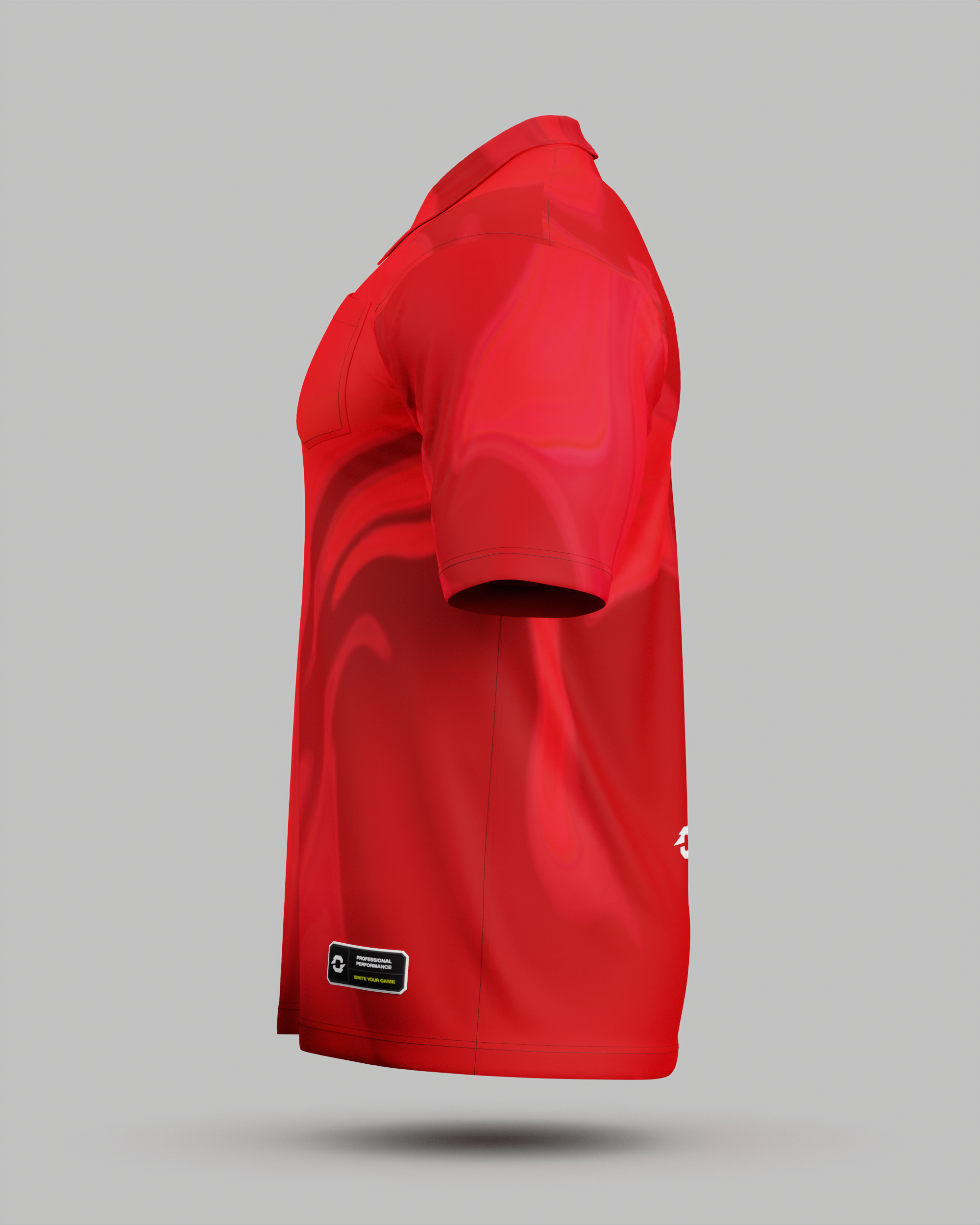 Wave 3 Button Polo Collar Jersey With Pocket