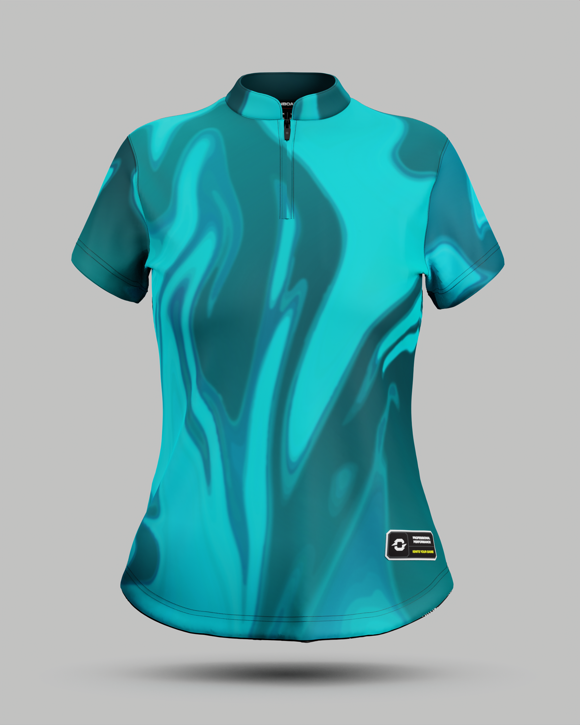 Womens Wave 1/4 Zip Pro Collar Jersey
