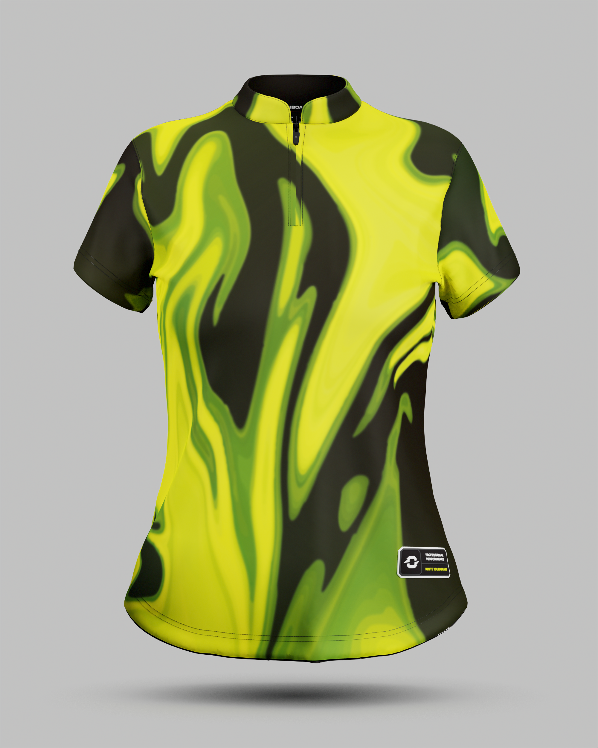 Womens Wave 1/4 Zip Pro Collar Jersey