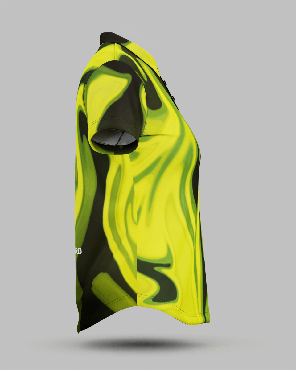 Womens Wave 3 Button Polo Collar Jersey - Onboard Sportswear