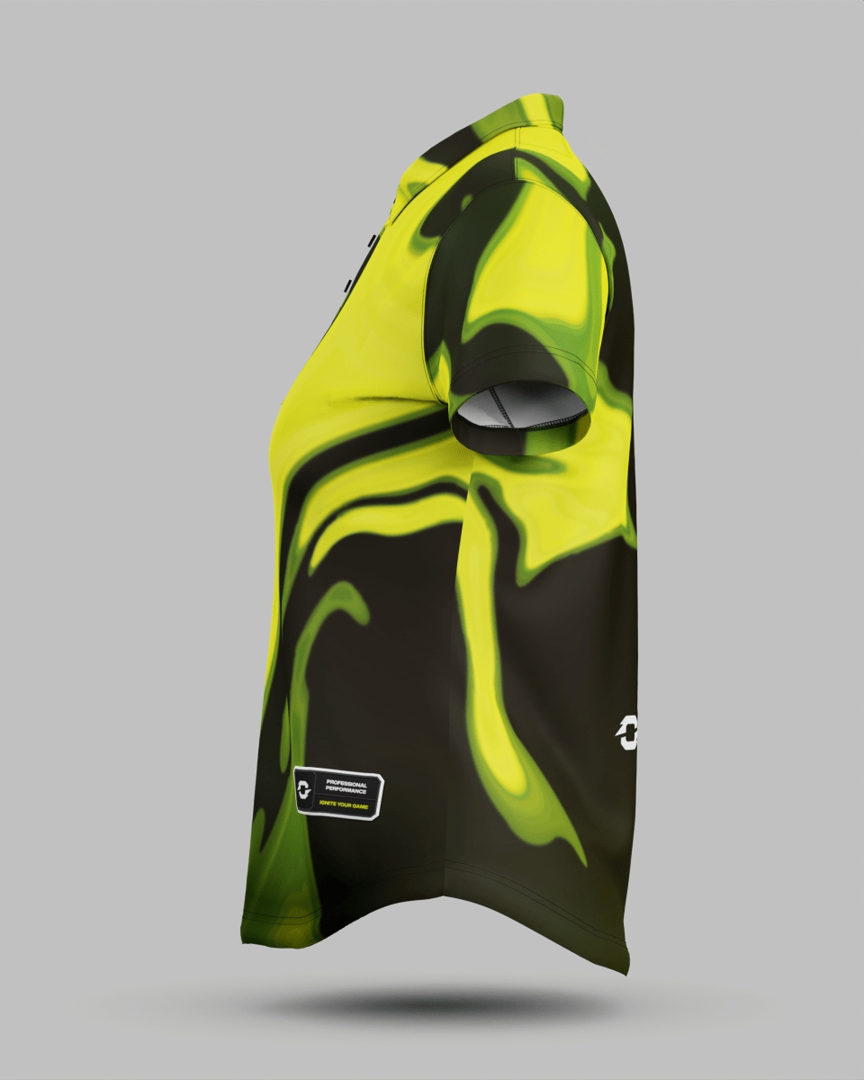 Womens Wave 3 Button Polo Collar Jersey - Onboard Sportswear