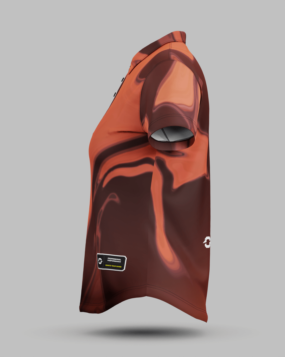 Womens Wave 3 Button Polo Collar Jersey - Onboard Sportswear