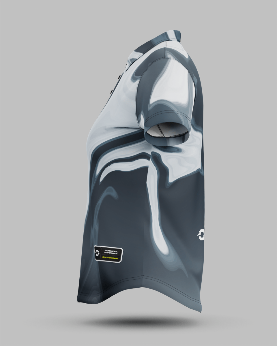 Womens Wave 3 Button Polo Collar Jersey - Onboard Sportswear