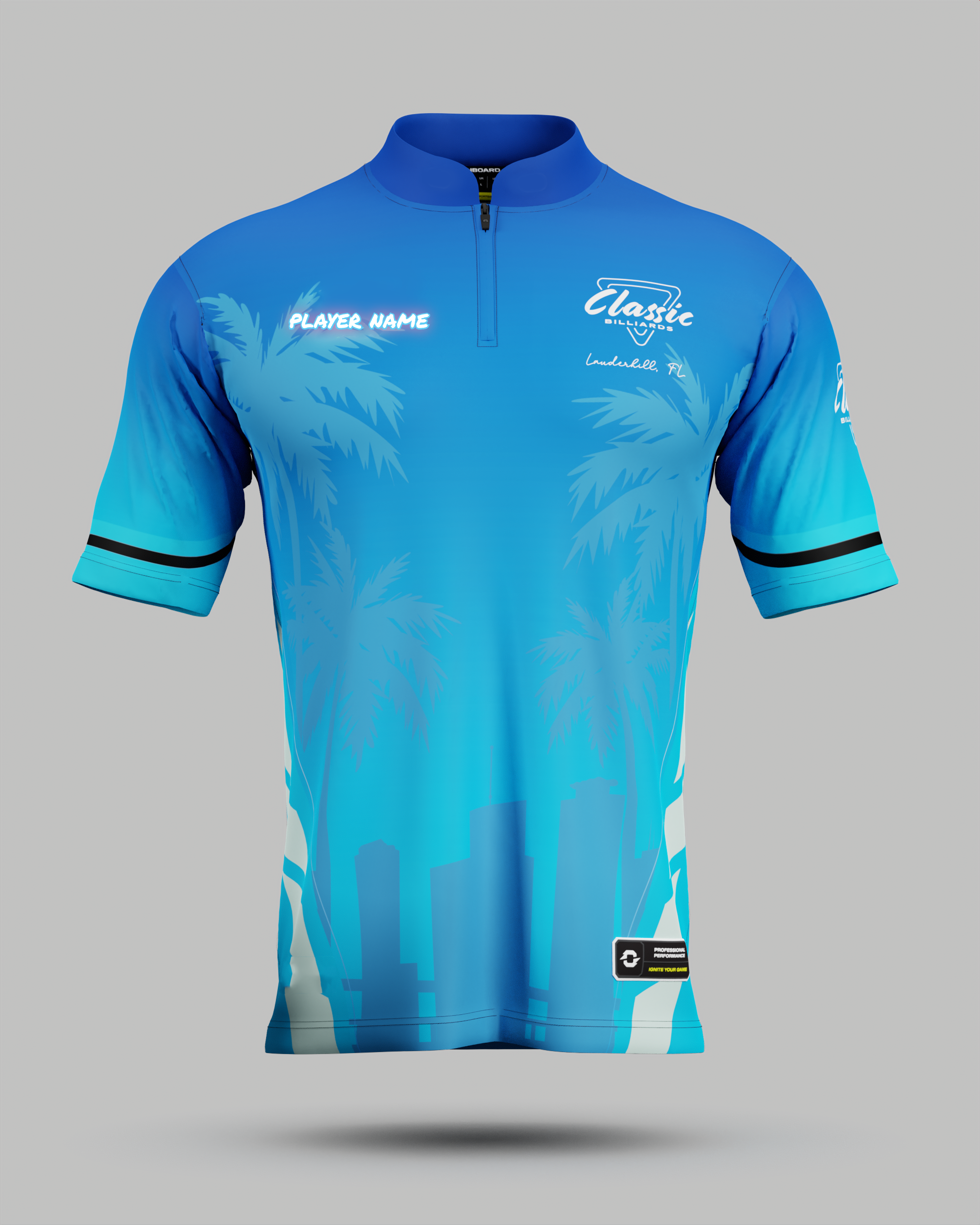 Classic Billiards Jersey Blue