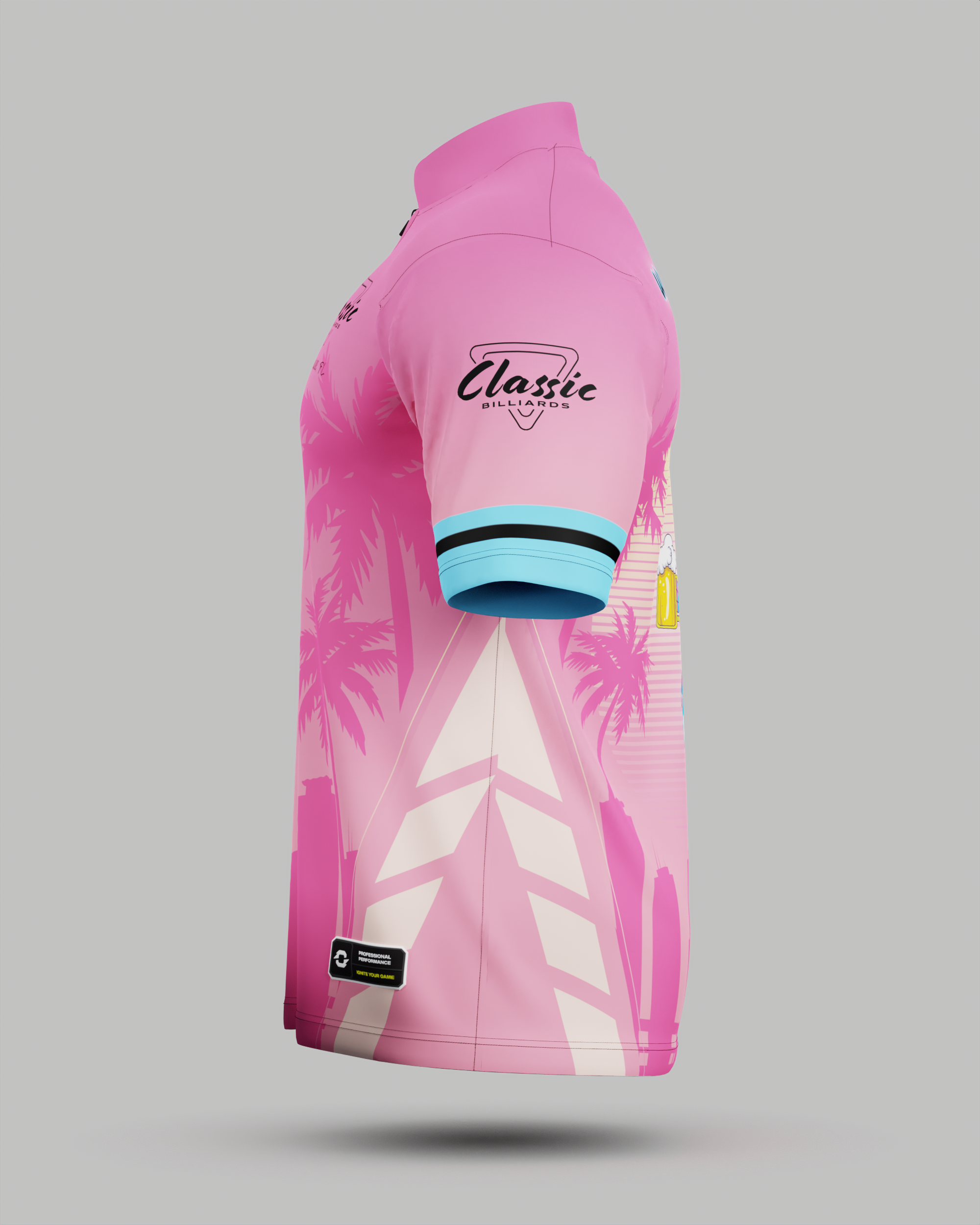 Classic Billiards Jersey Pink