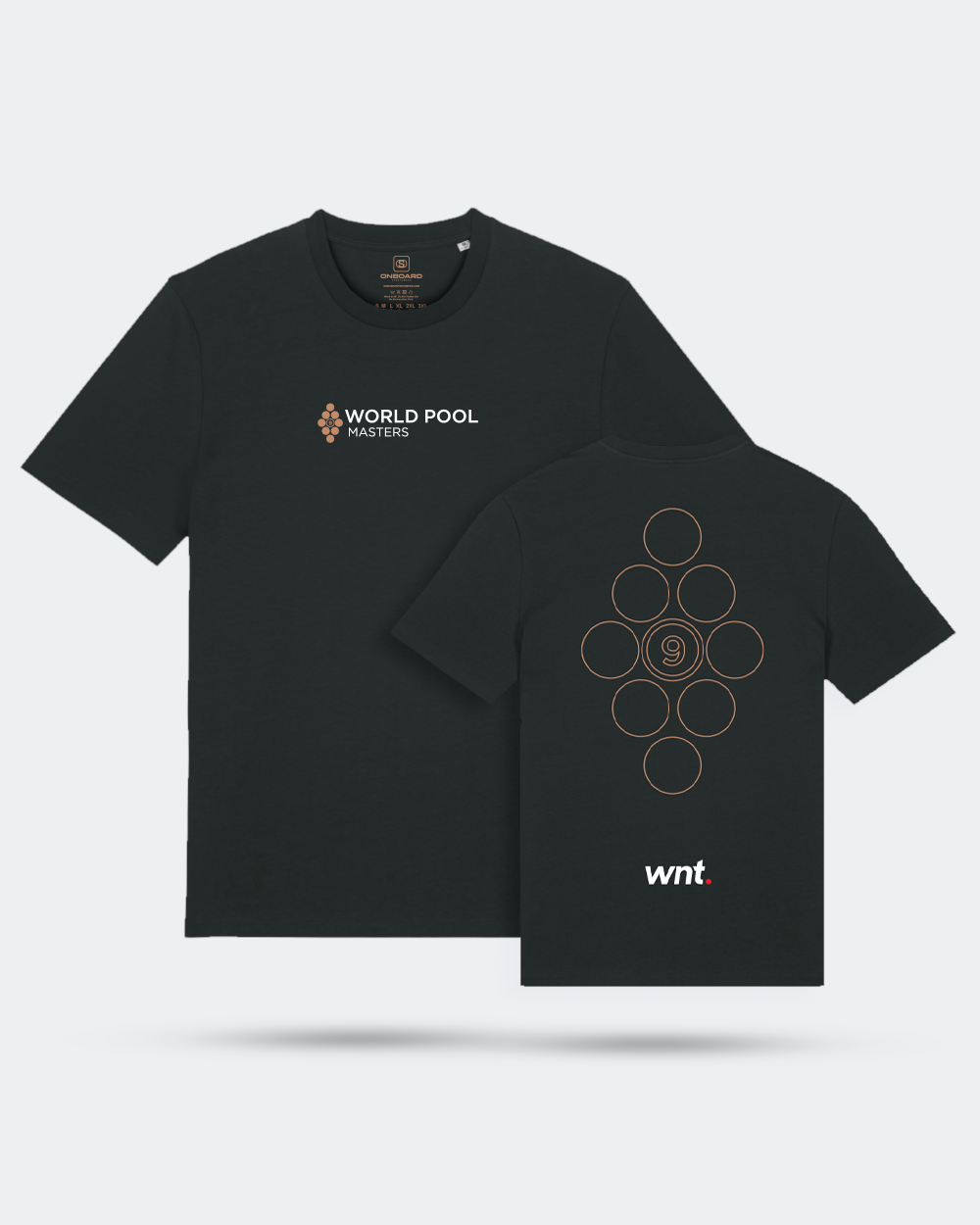 Official 2024 World Pool Masters Event Tee In Black