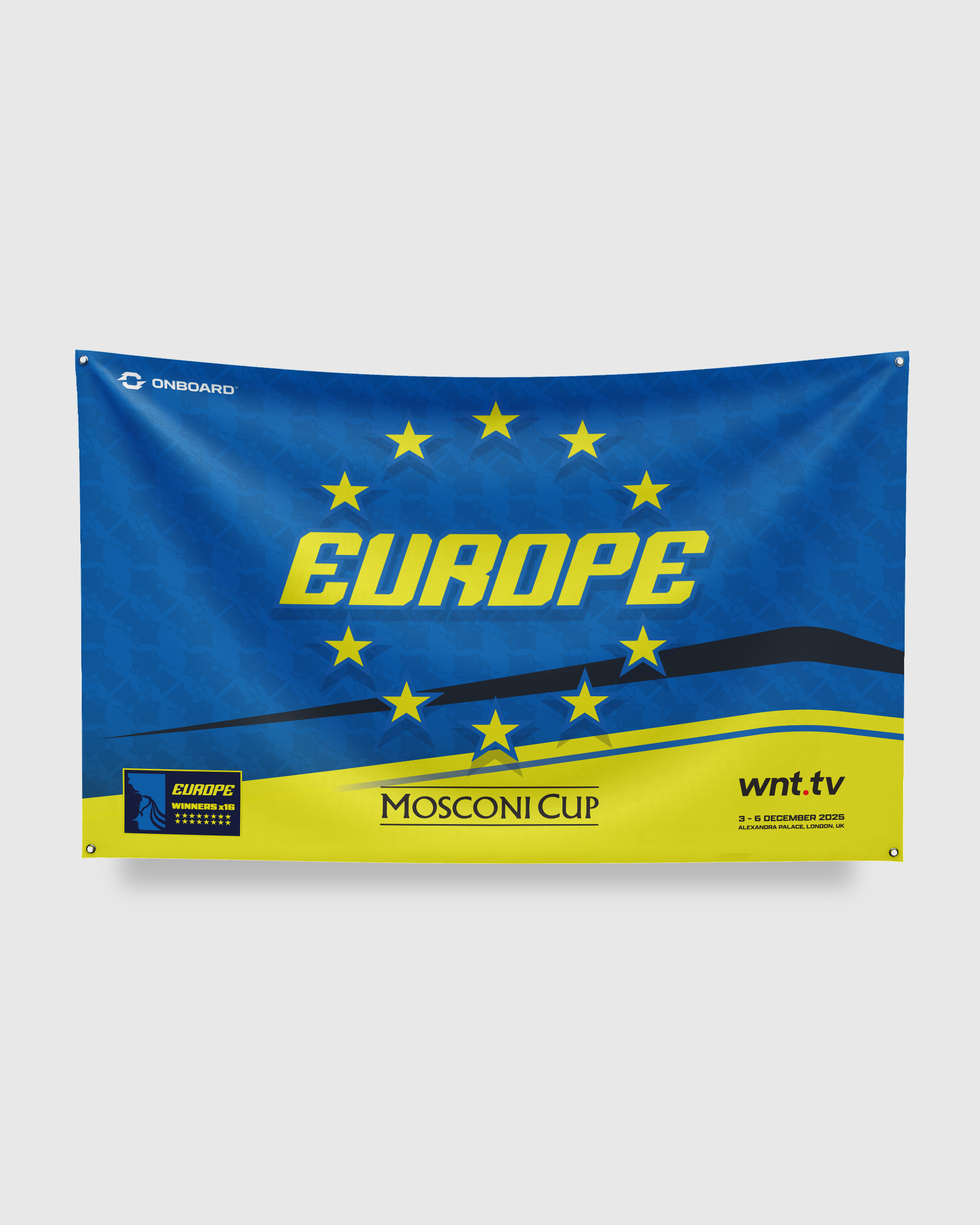 2025 Team Europe Mosconi Cup Flag