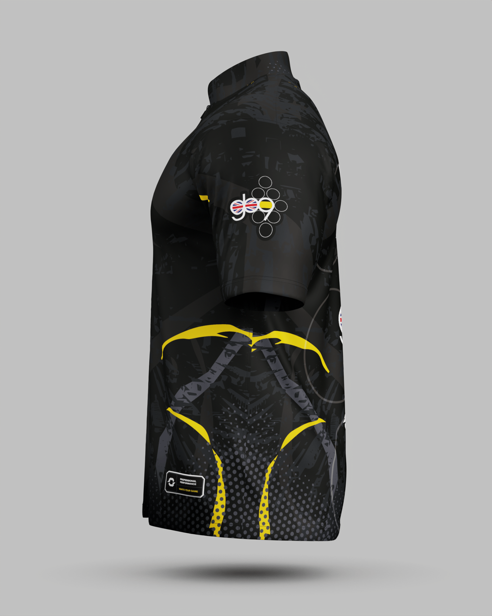 GB9 Tour Jersey Black - Onboard Sportswear