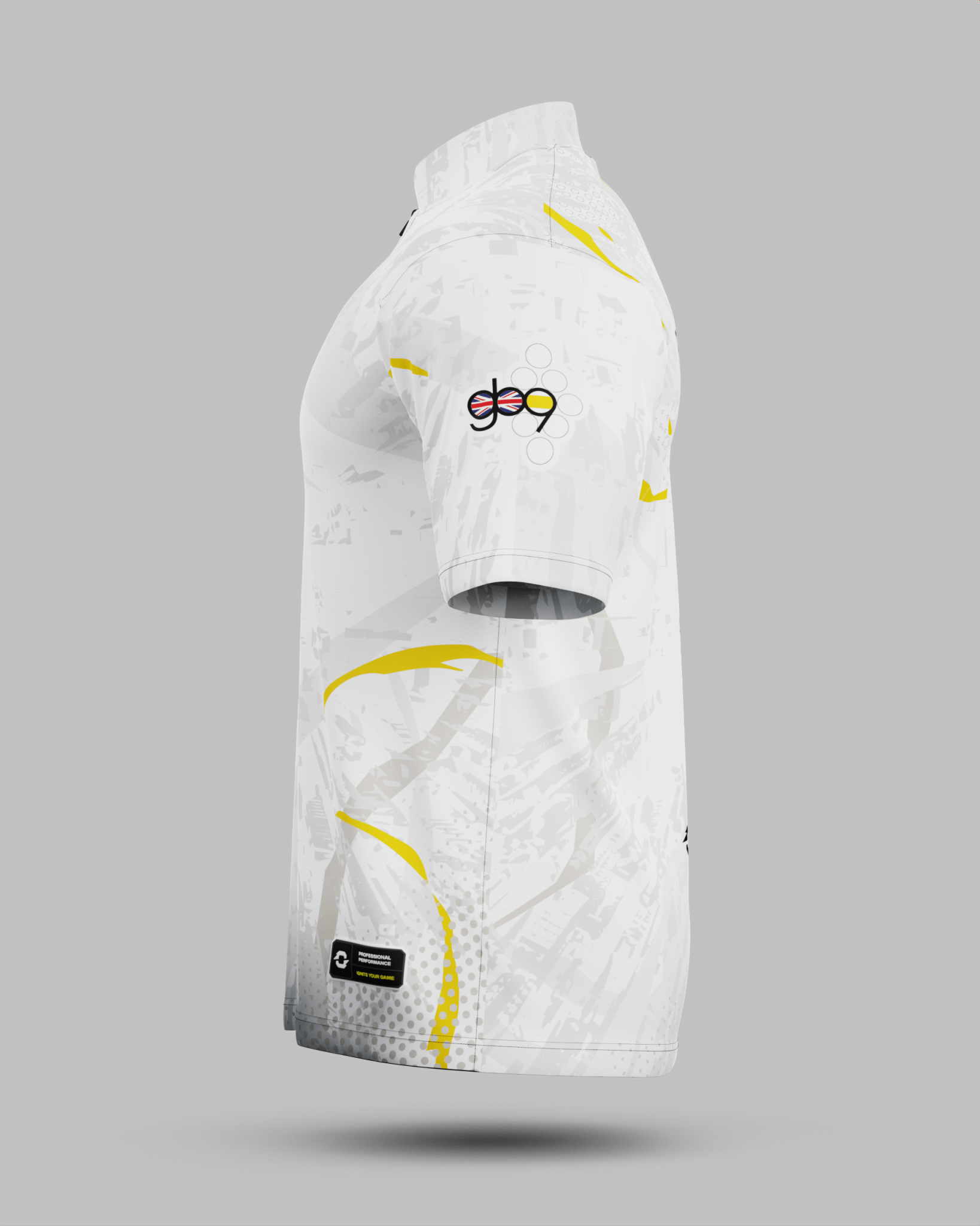 GB9 Tour Jersey White - Onboard Sportswear