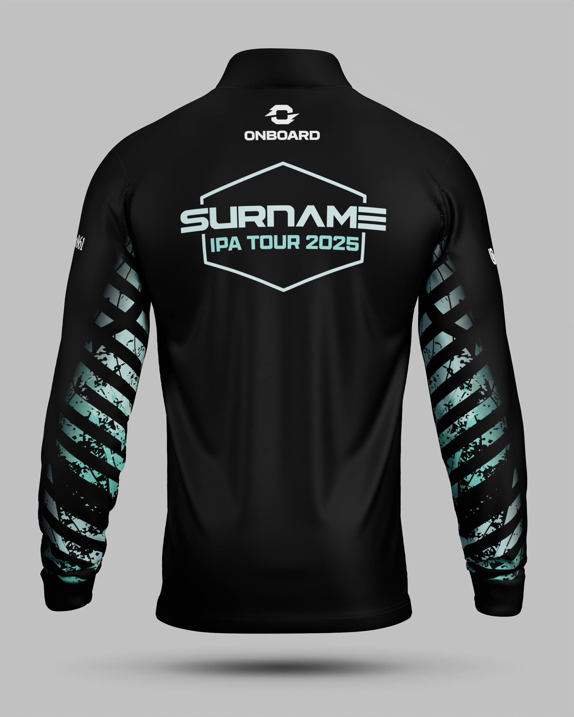2025 Teal IPA Tour 1/2 Zip Midlayer