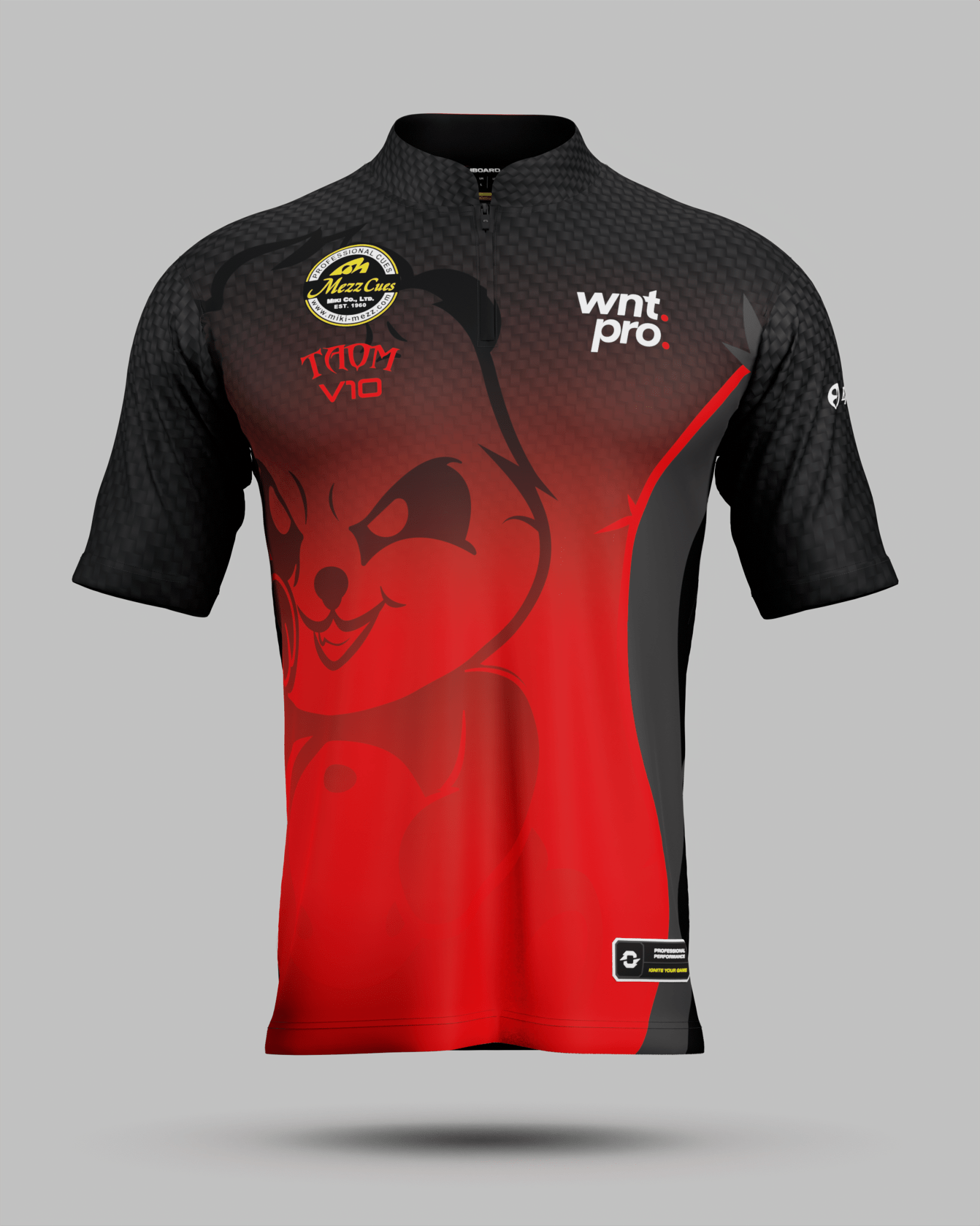 Mario 'Panda' He Jersey Red - Onboard Sportswear