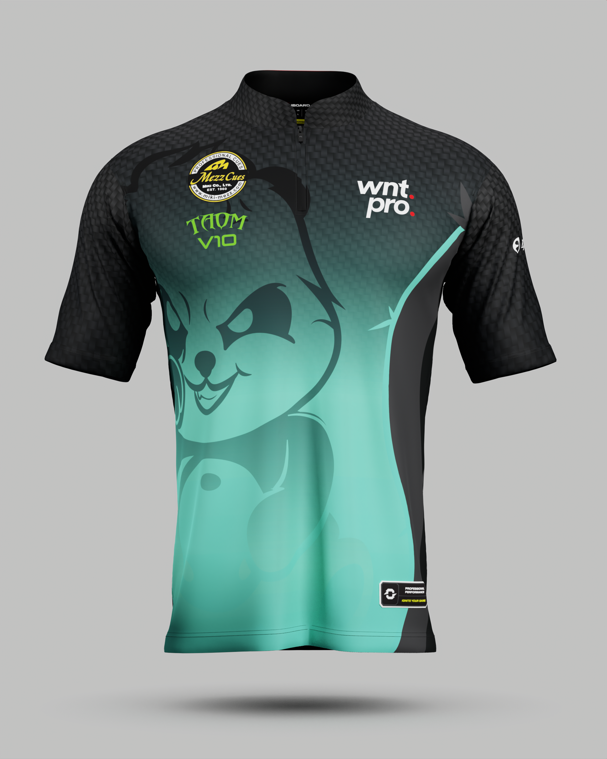 Mario 'Panda' He Jersey Turquoise