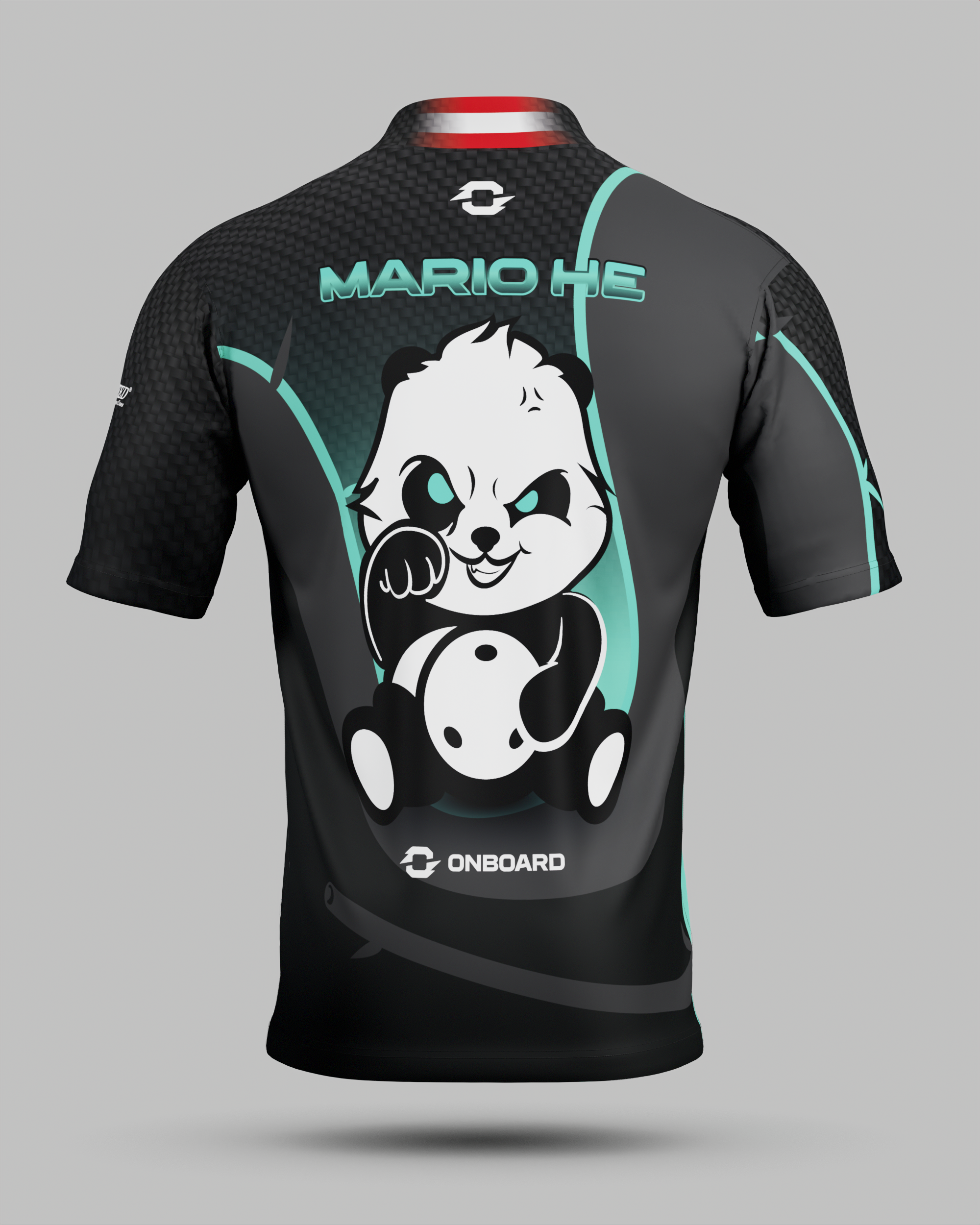 Mario 'Panda' He Jersey Turquoise