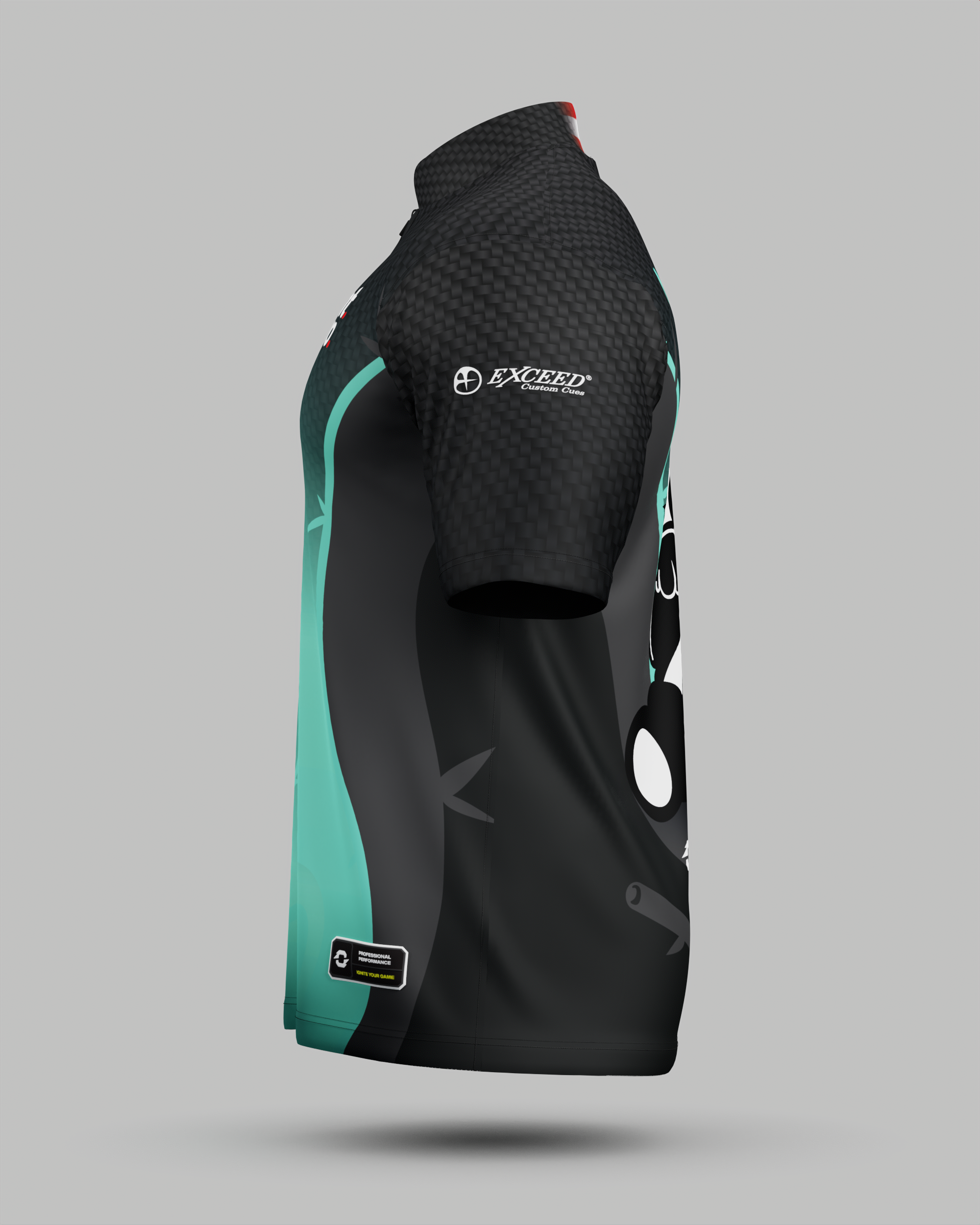 Mario 'Panda' He Jersey Turquoise