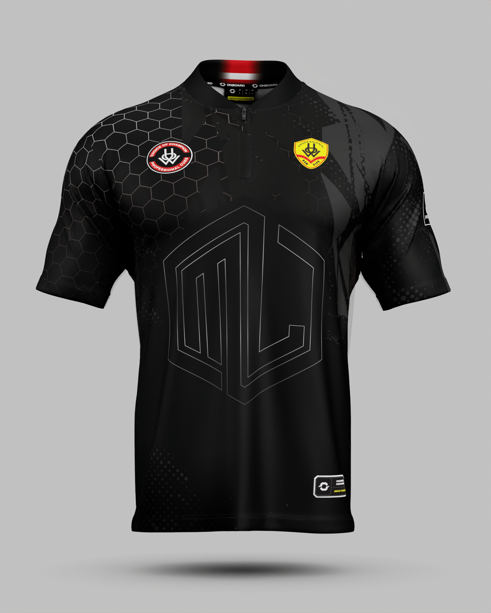 Mad Max Lechner Spark Jersey Black - Onboard Sportswear