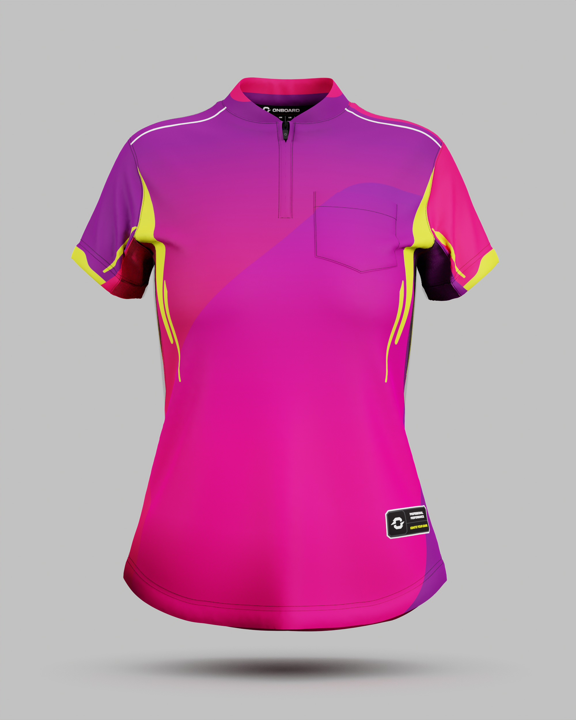 Womens Moscow 2.0 Spark Jersey with Pocket