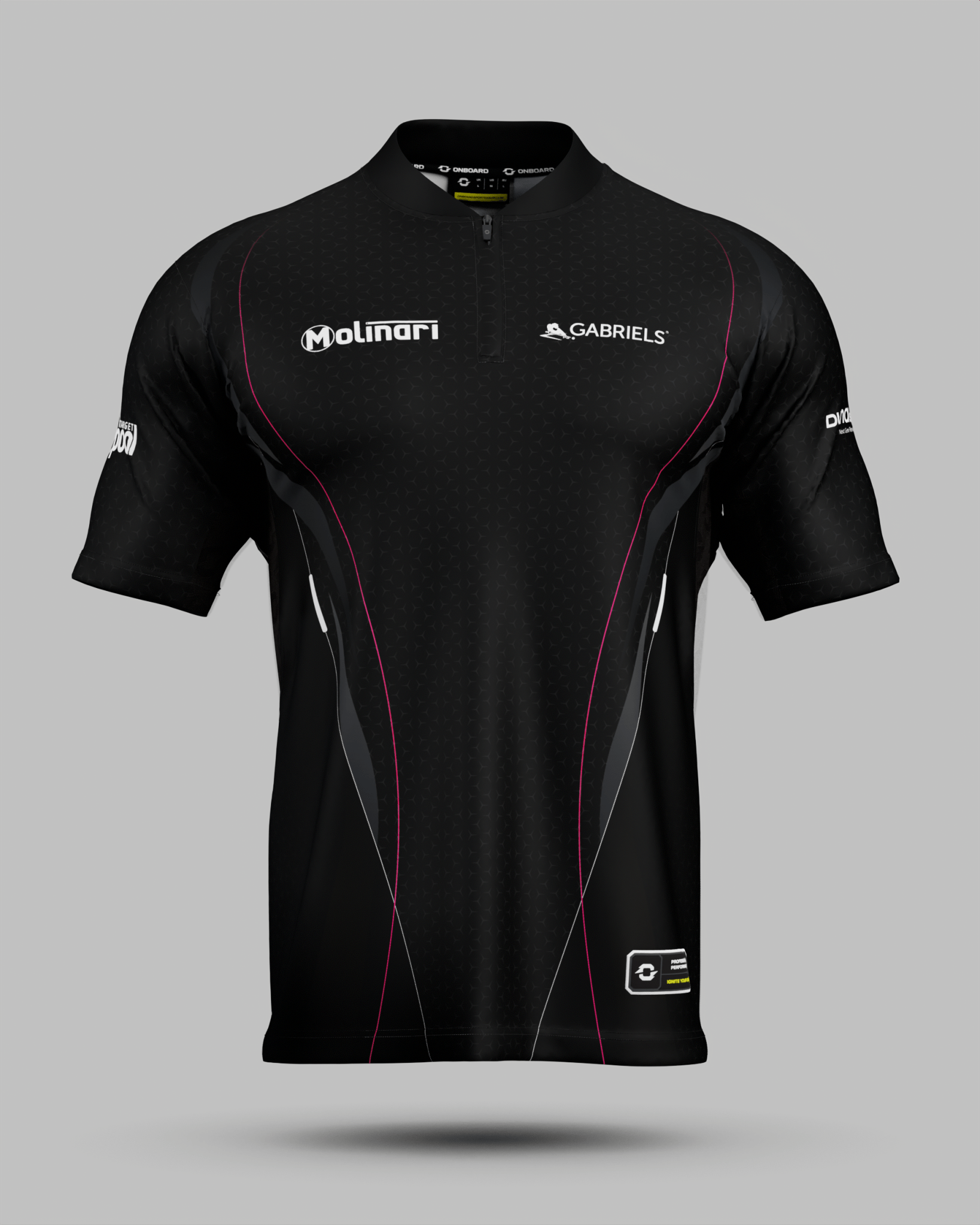 Thorsten 'The Hitman' Hohmann Jersey Black / Pink - Onboard Sportswear