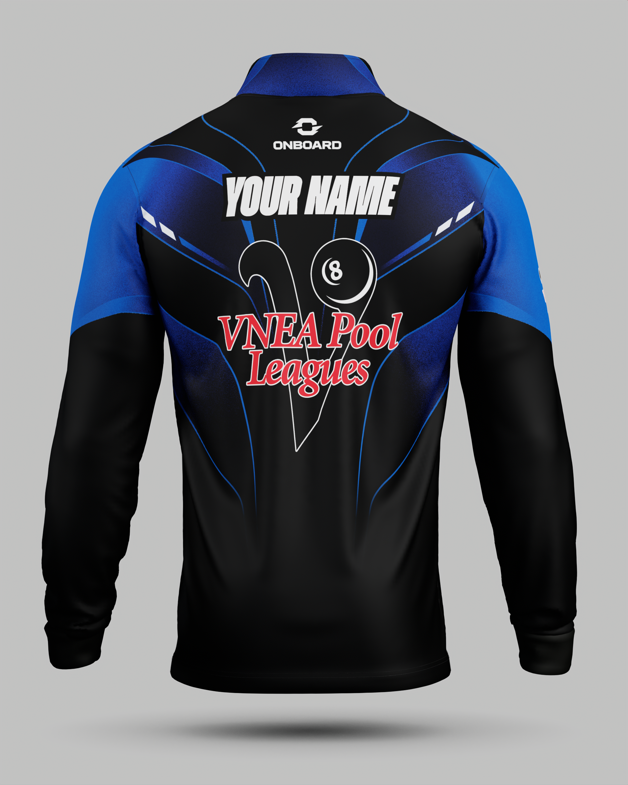 VNEA Storm 1/2 Zip Midlayer Blue
