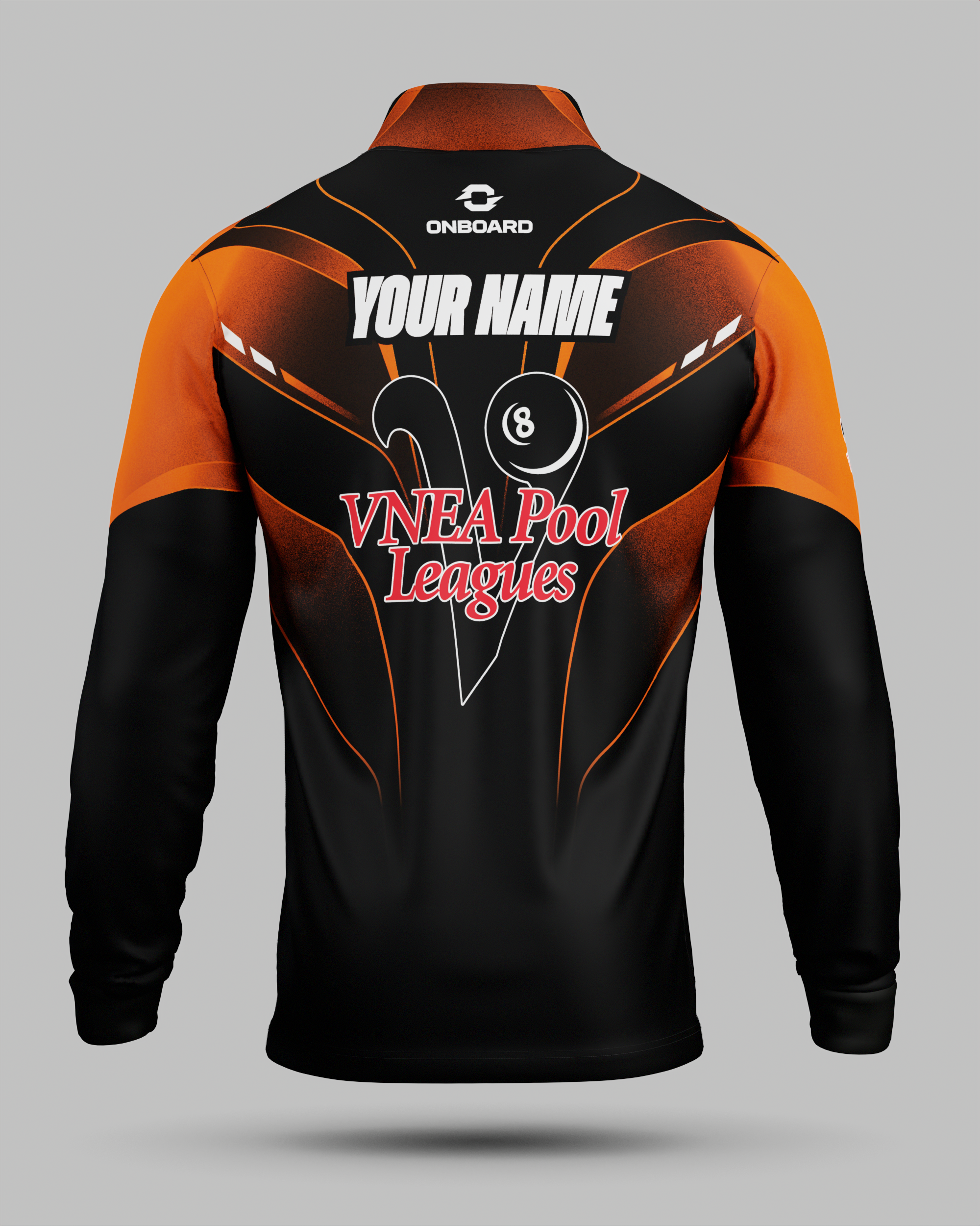VNEA Storm 1/2 Zip Midlayer Orange