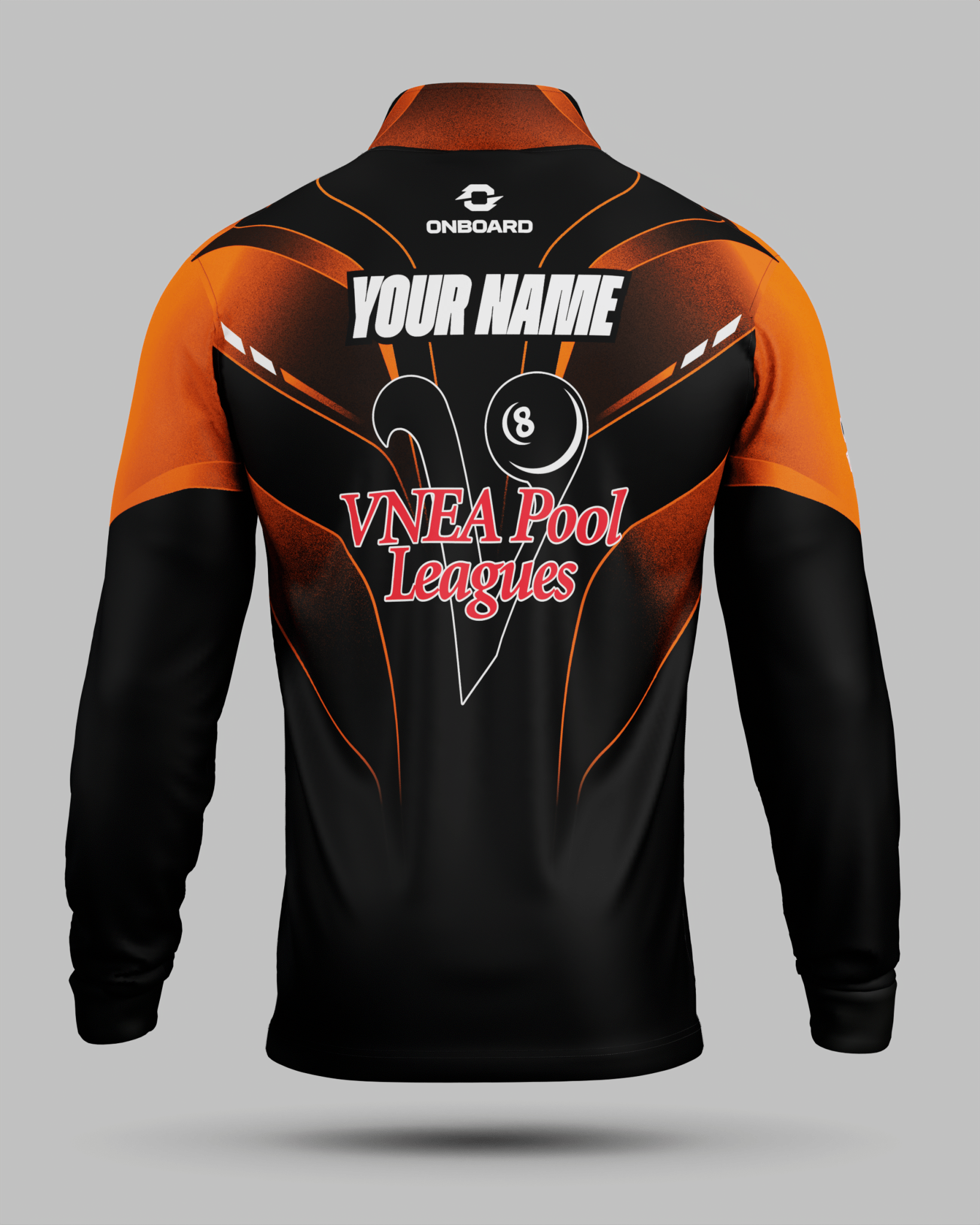 VNEA Storm 1/2 Zip Midlayer Orange - Onboard Sportswear
