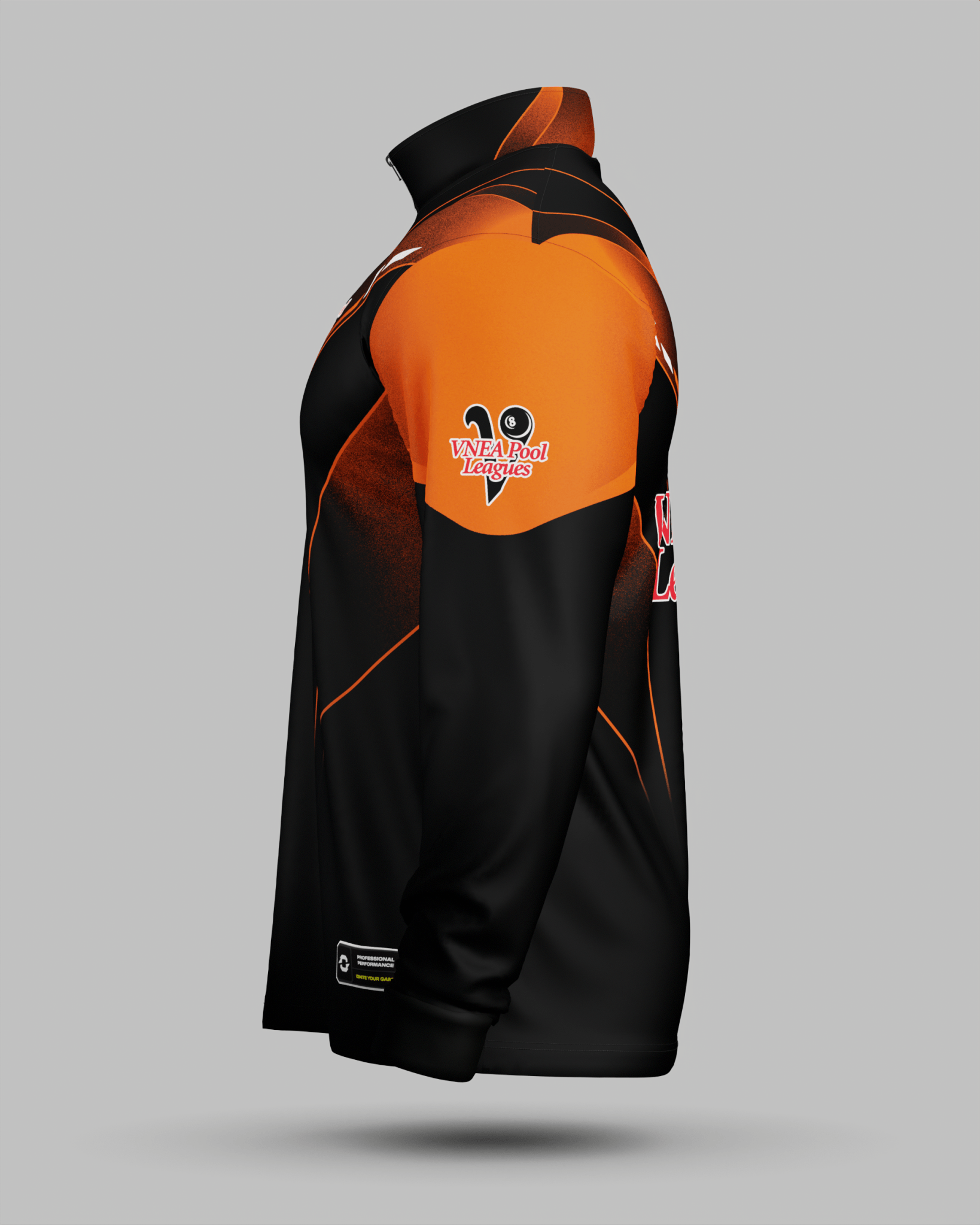VNEA Storm 1/2 Zip Midlayer Orange - Onboard Sportswear