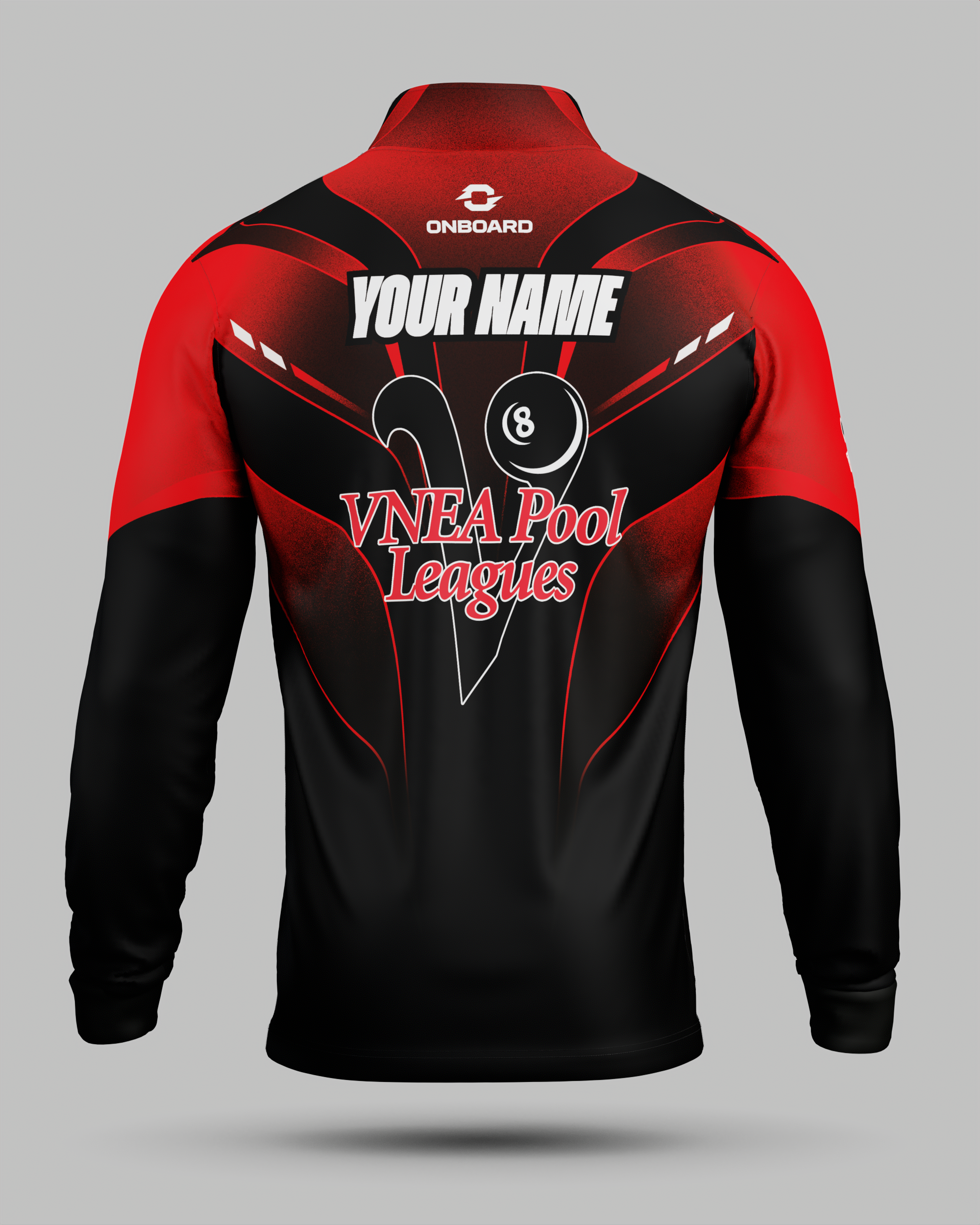 VNEA Storm 1/2 Zip Midlayer Red