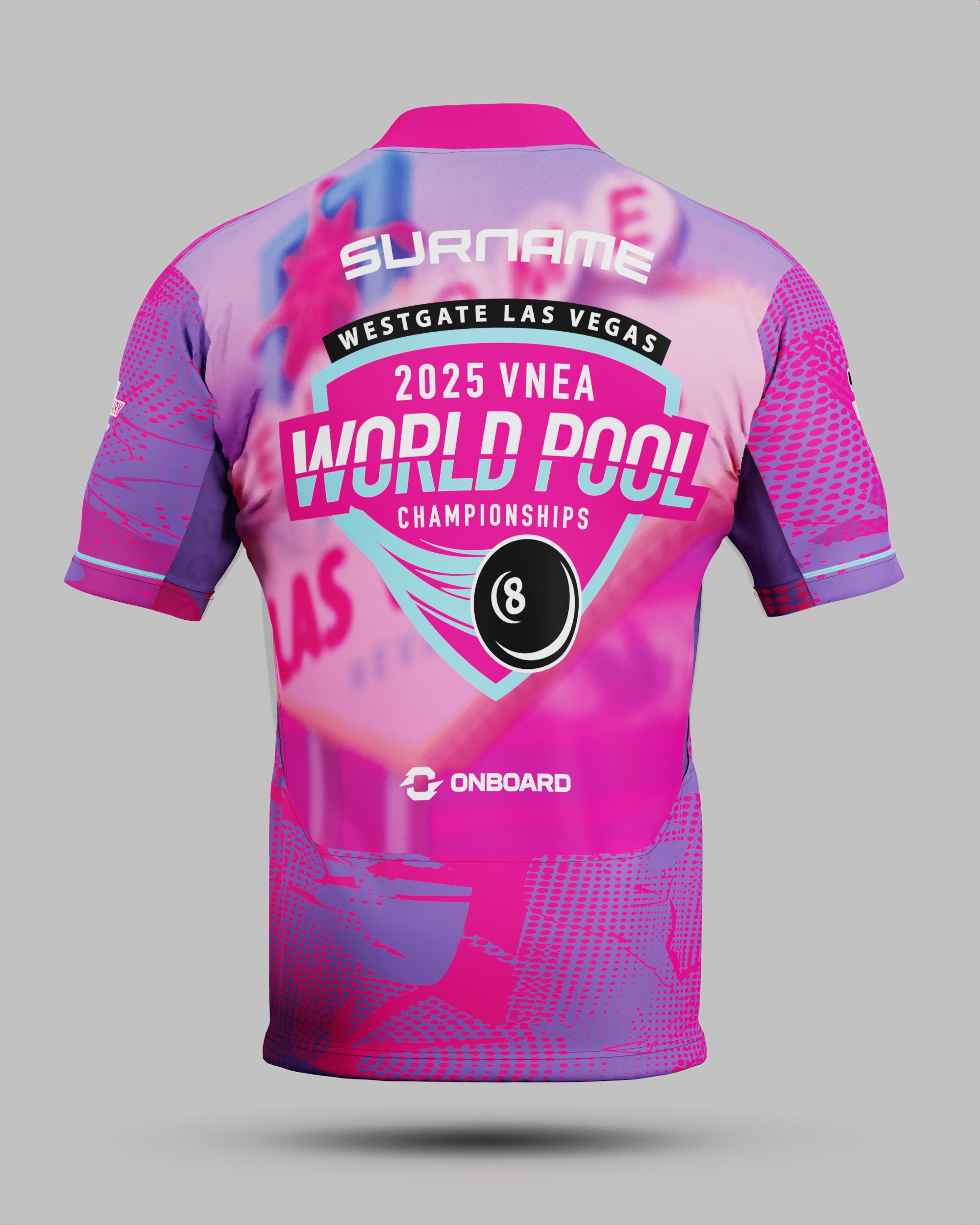 Official 2025 VNEA World Championship Jersey In Pink