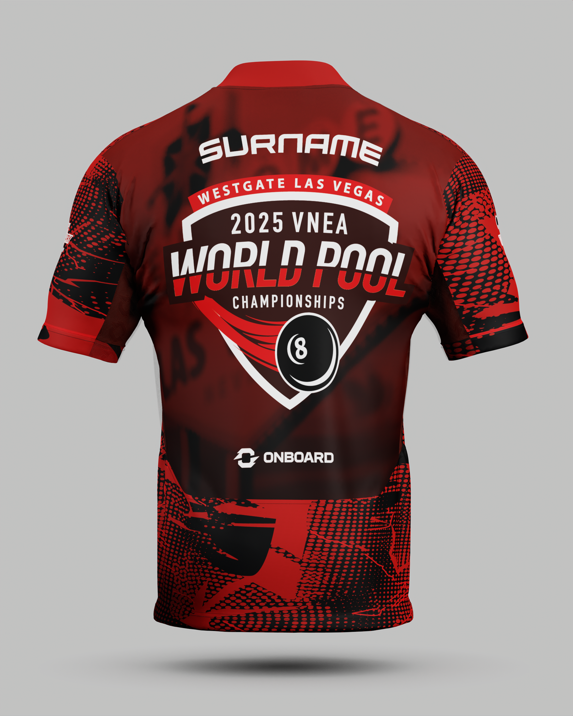 Official 2025 VNEA World Championship Jersey In Red