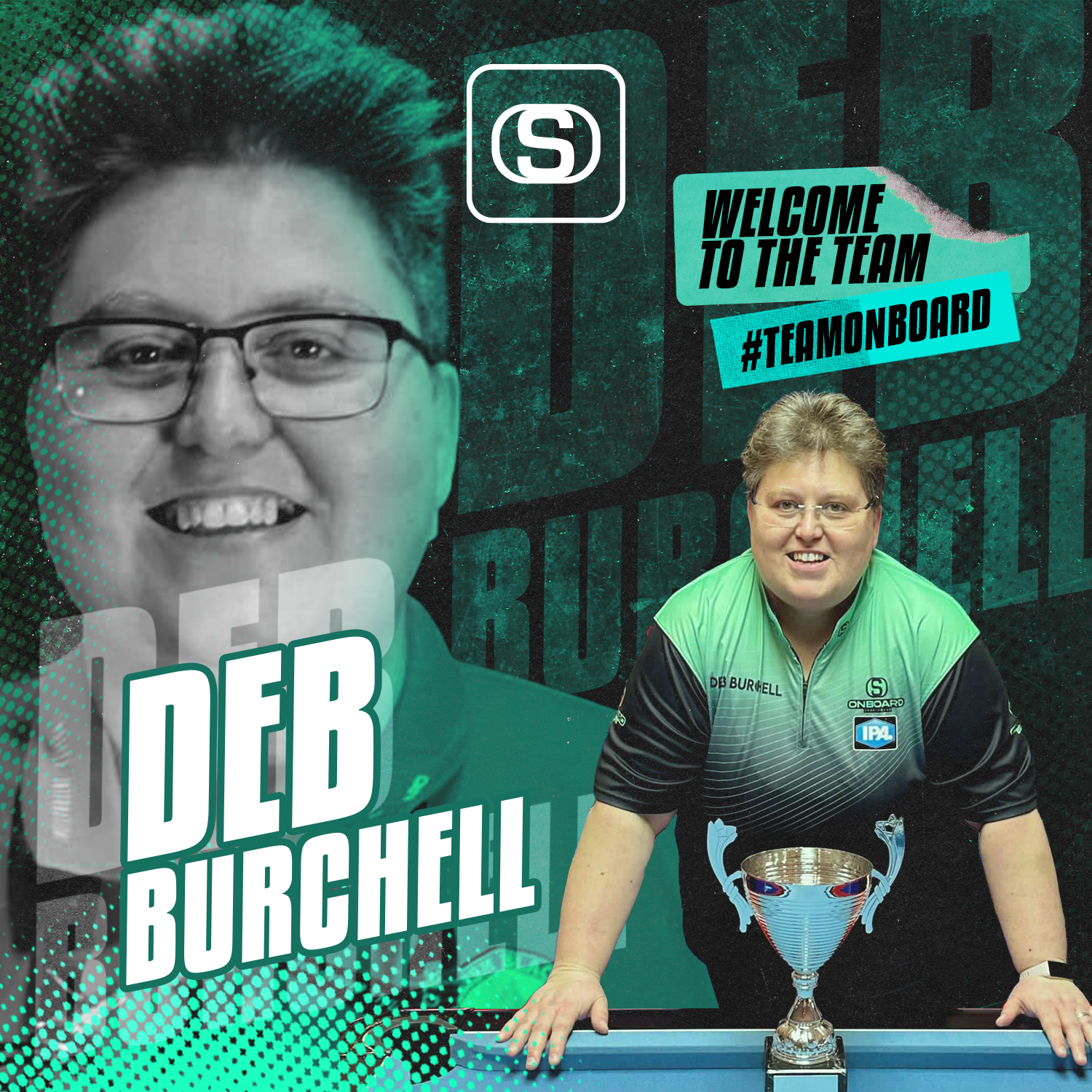New Signing - "Diamond Deb" Burchell Gets Onboard!