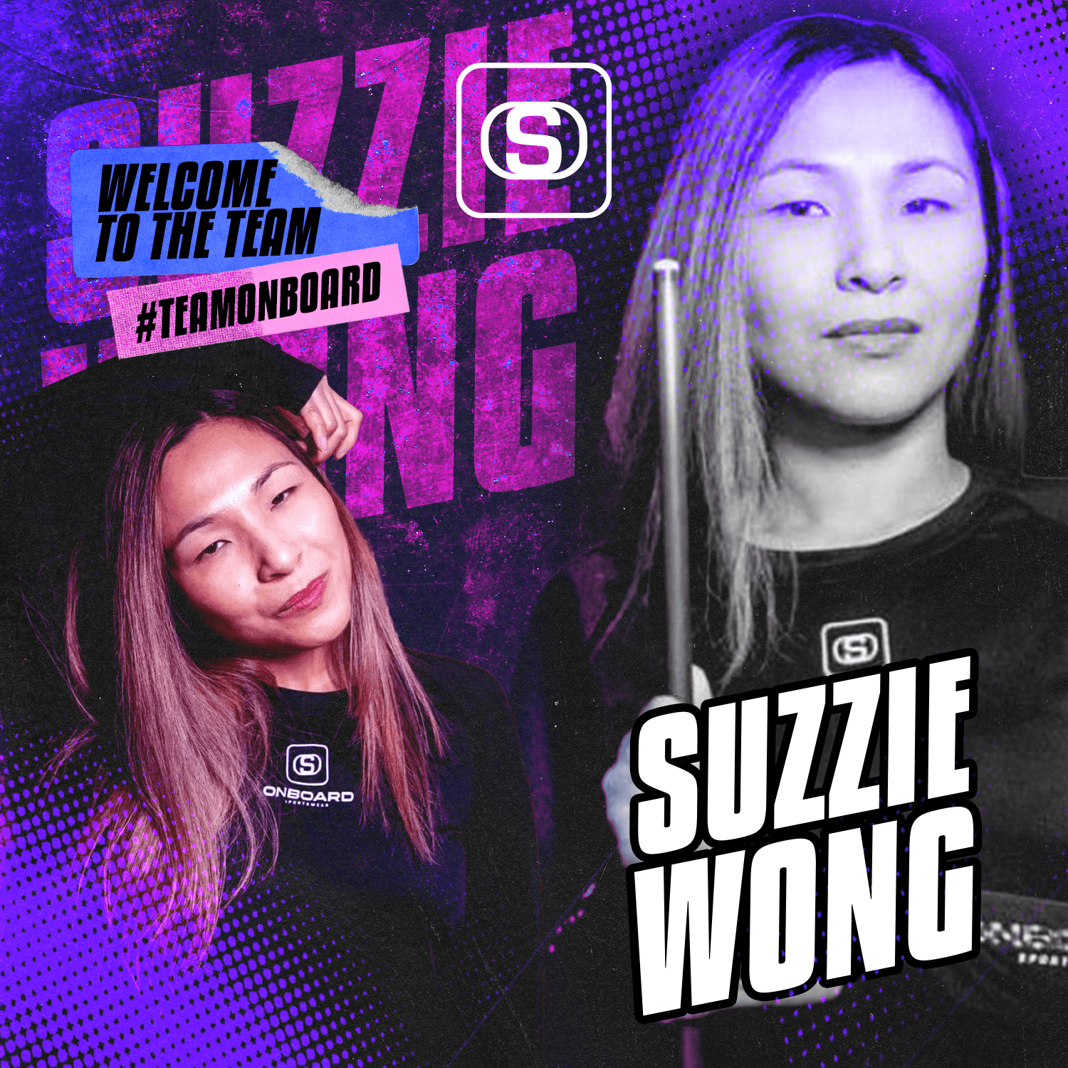 New Signing - Suzzie Wong Gets Onboard! - Onboard Sportswear