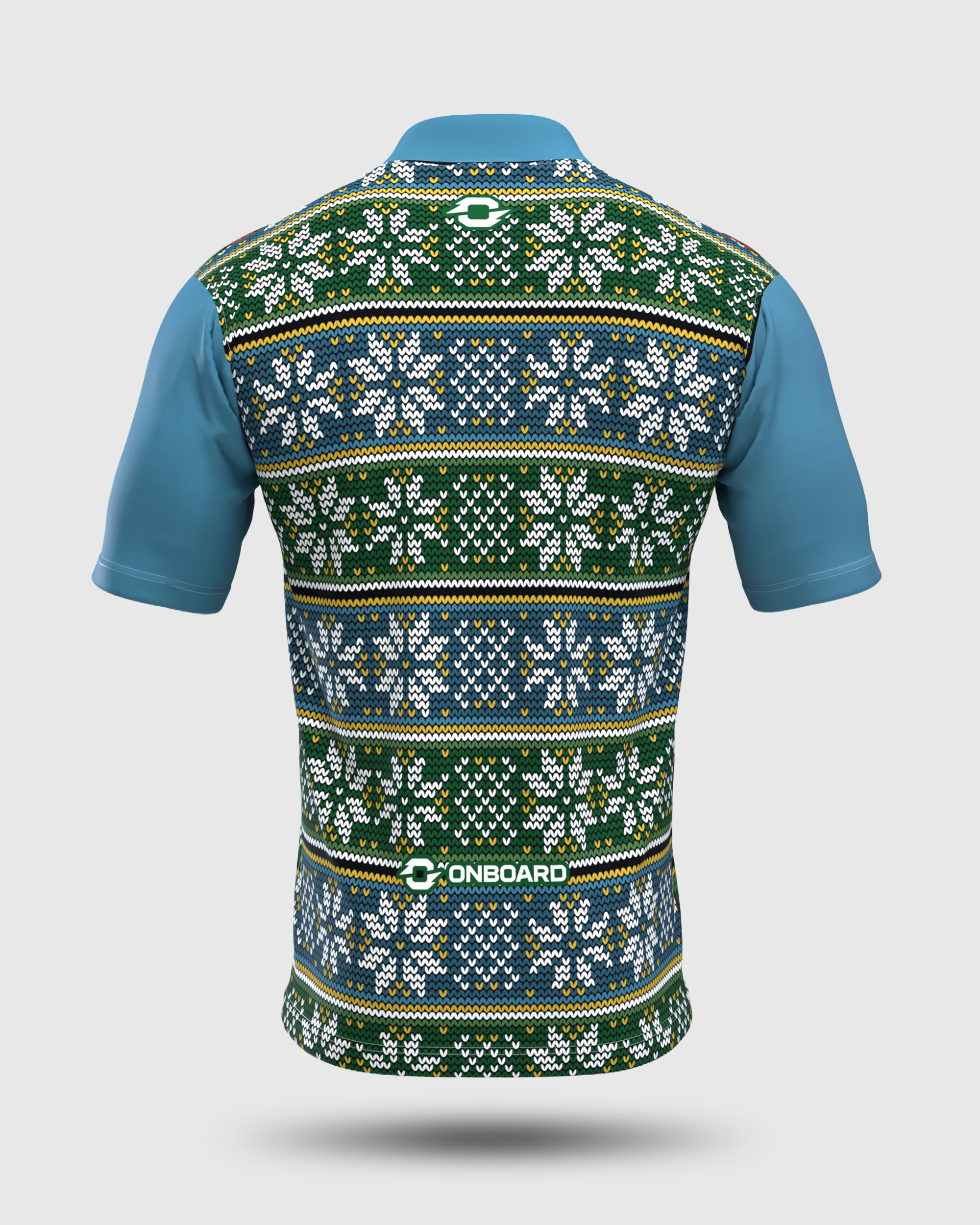 Christmas Jersey Blue