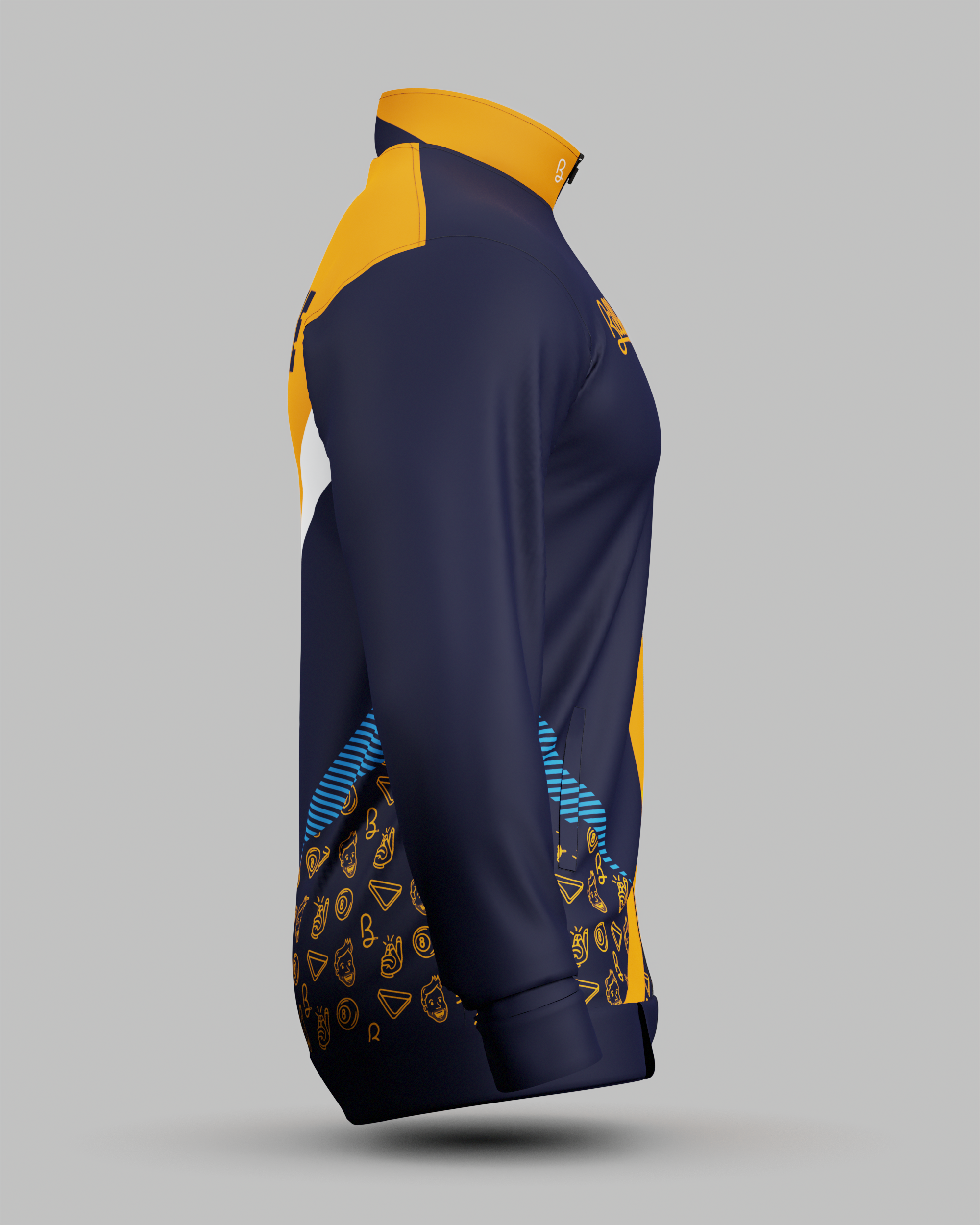 Official Billartist Training Jacket Orange