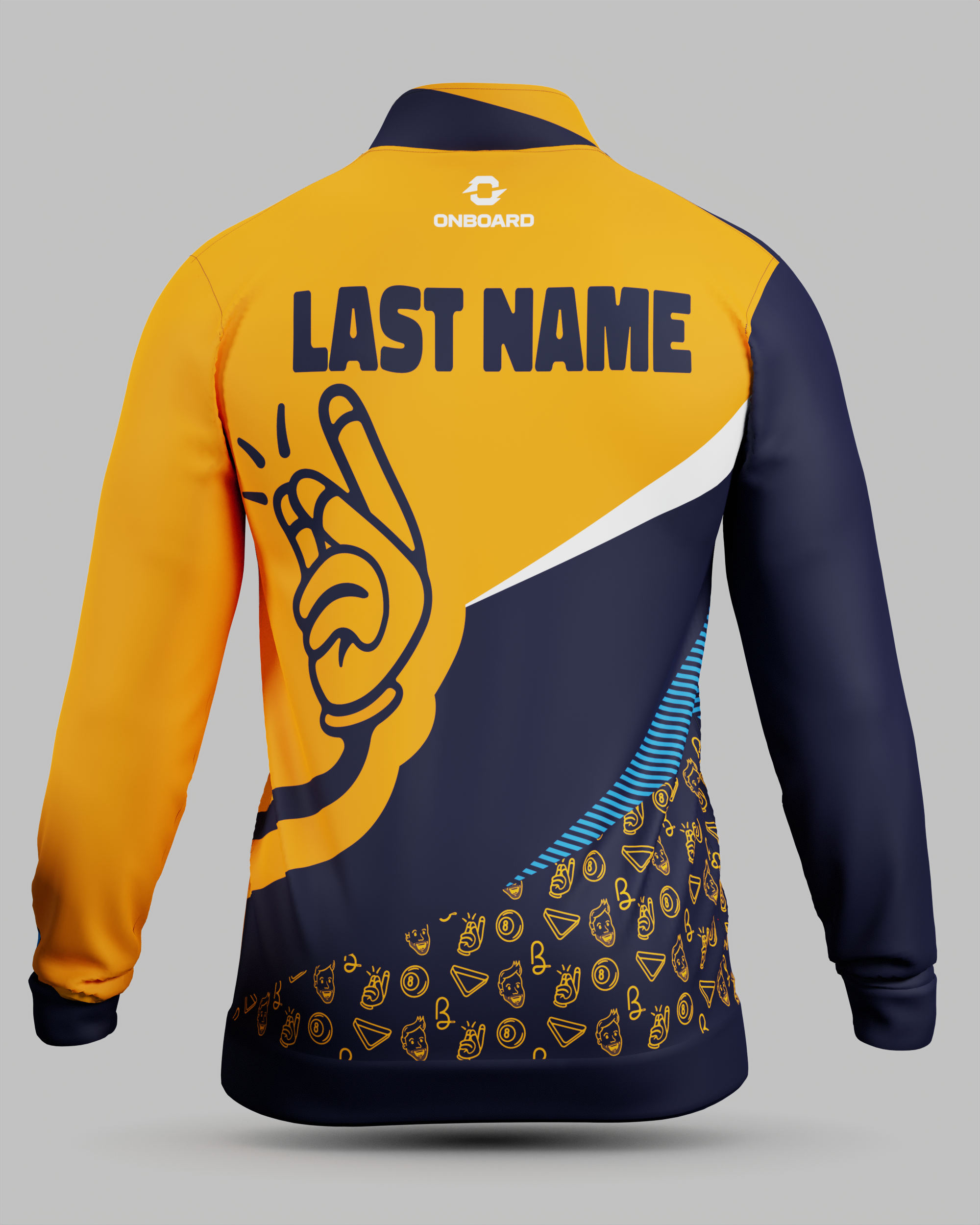 Official Billartist Training Jacket Orange