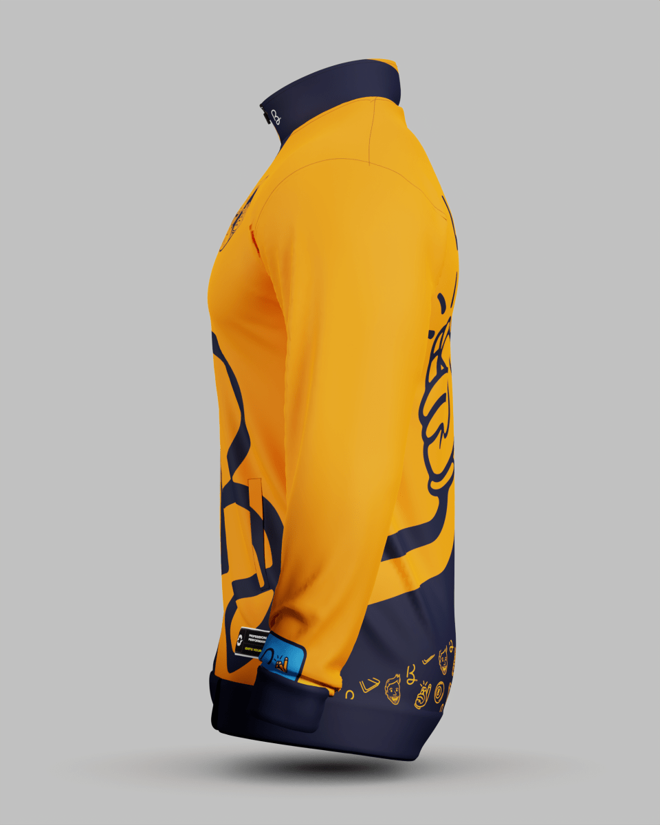 Official Billartist Training Jacket Orange - Onboard Sportswear