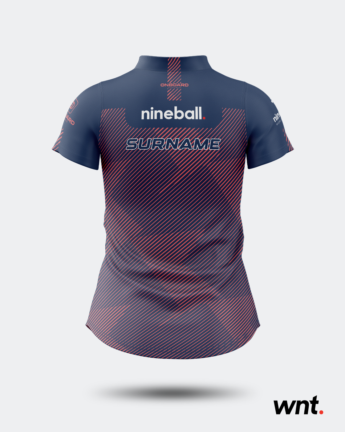 Essential Nineball-Trikot für Damen – Marineblau