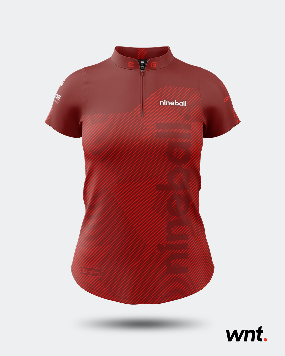 Womens Essential Nineball Jersey - Red