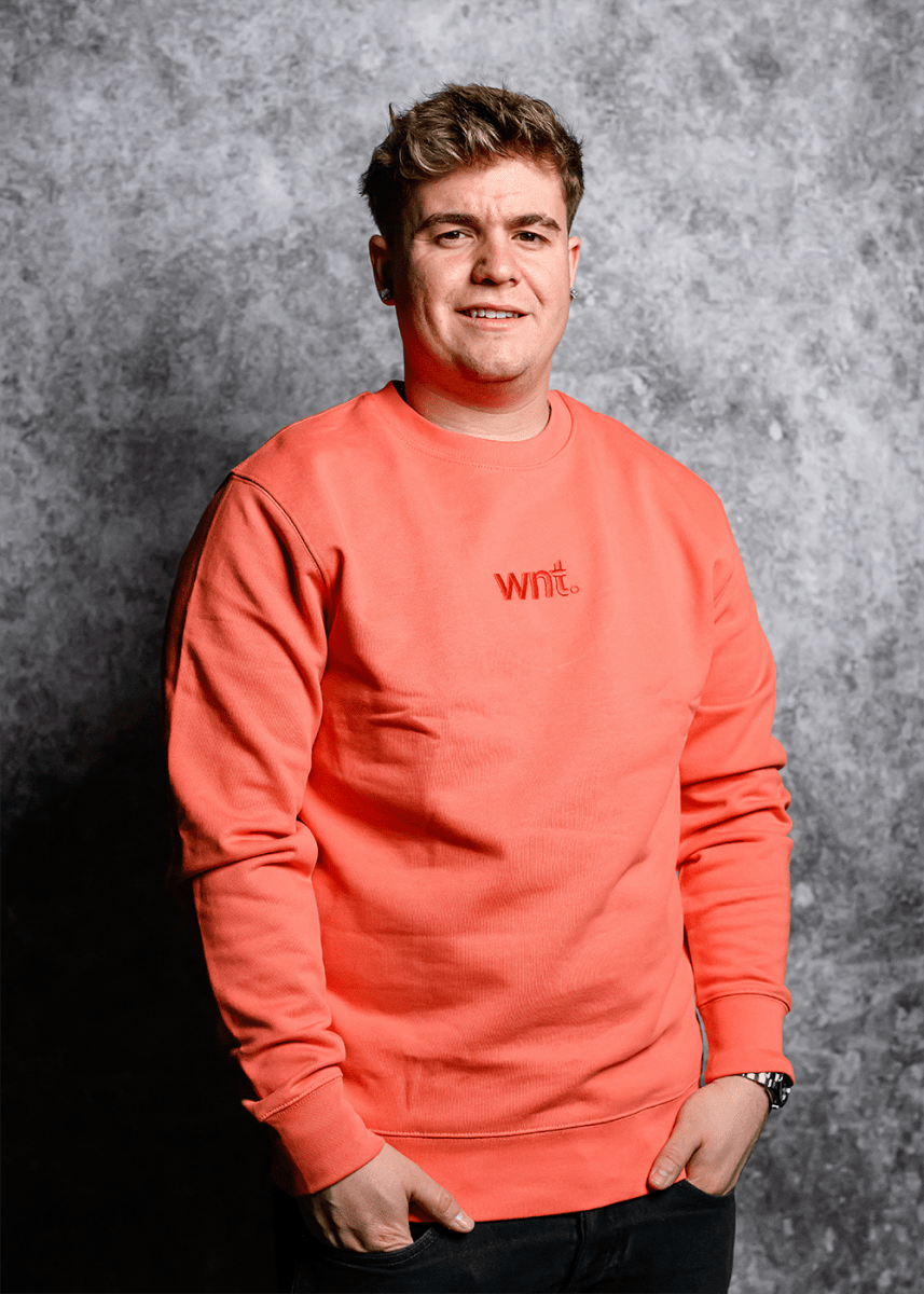 WNT Essential Sweater Orange - Onboard Sportswear