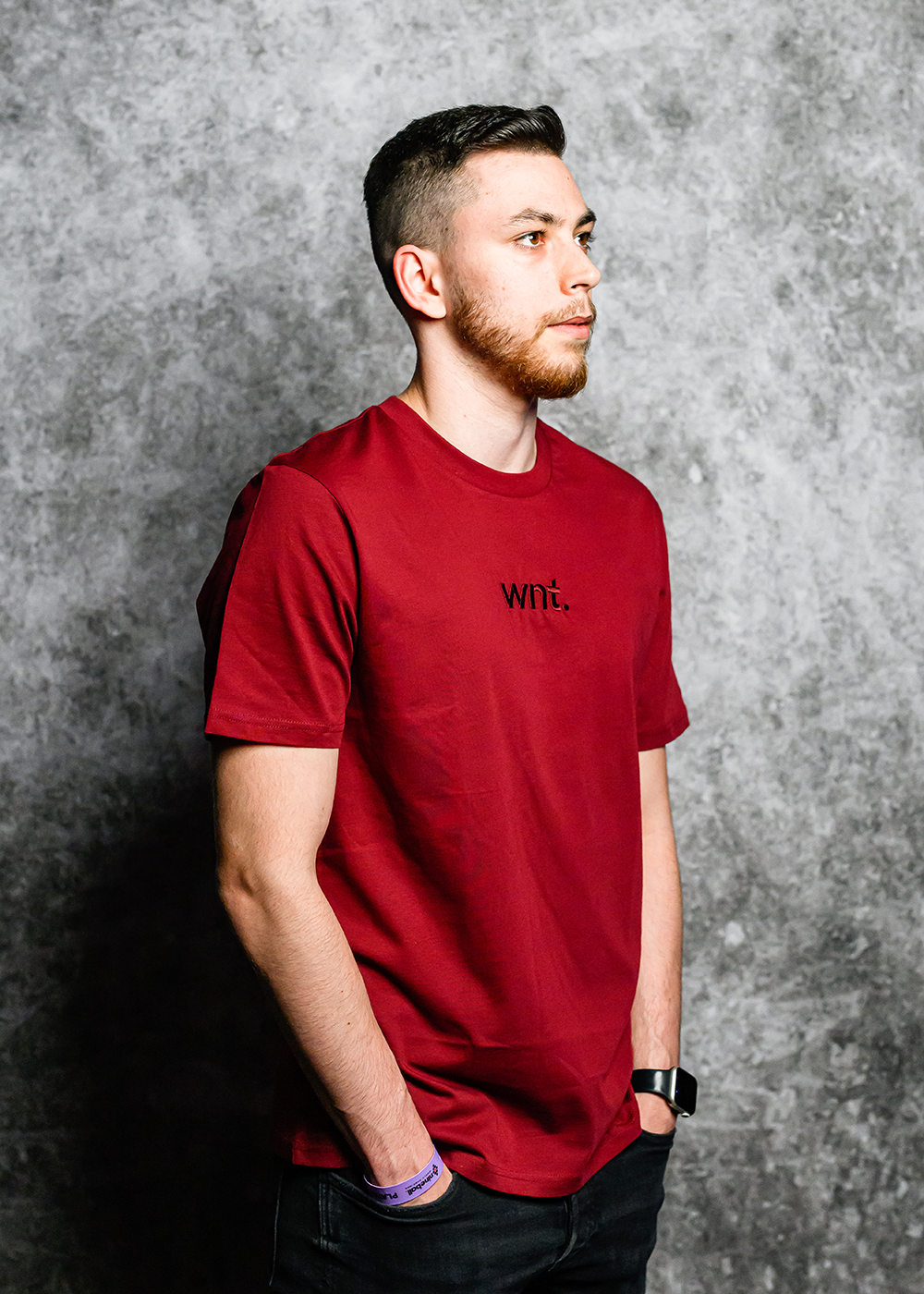 WNT Essential Tee Burgundy
