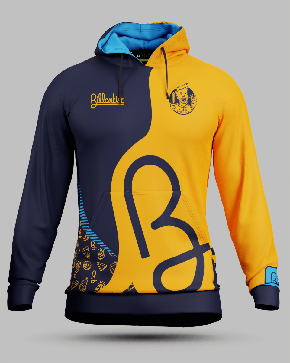Official Billartist Hoodie Orange - Onboard Sportswear