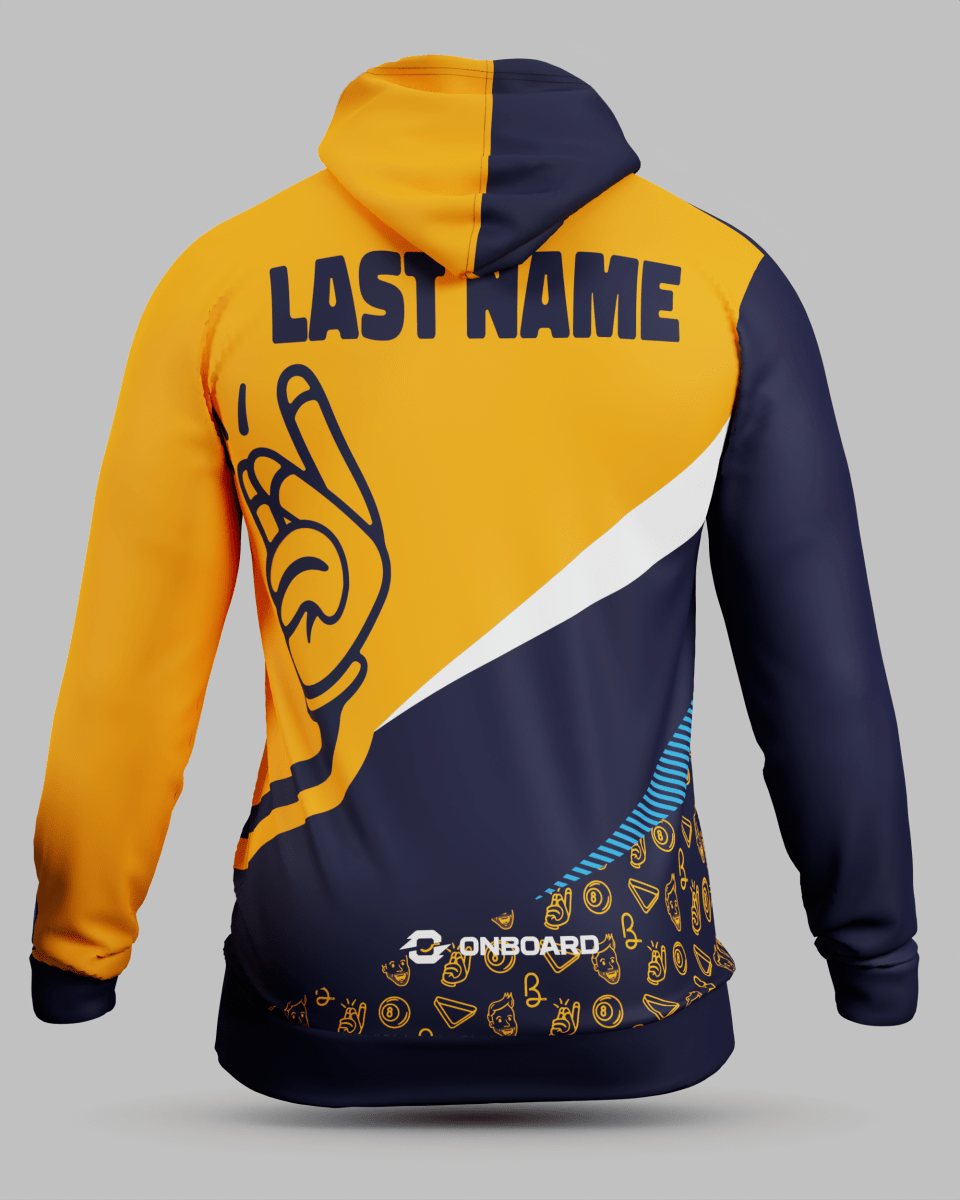Official Billartist Hoodie Orange - Onboard Sportswear