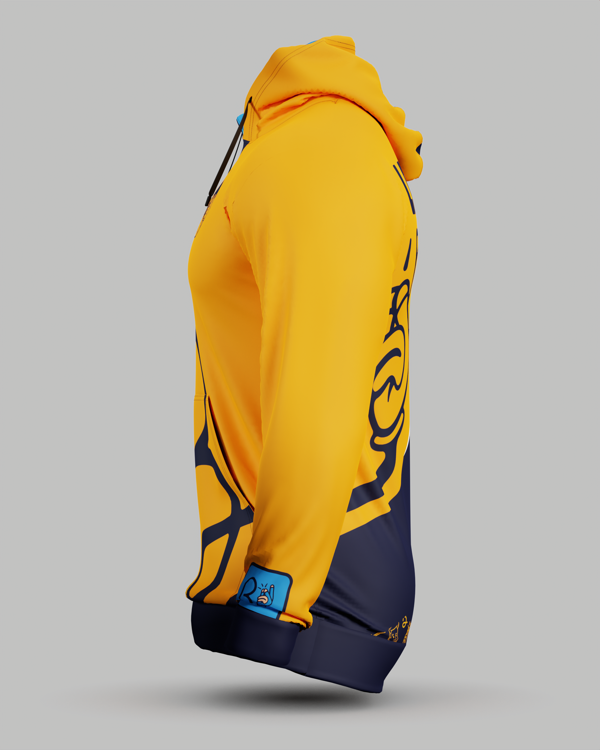 Official Billartist Hoodie Orange