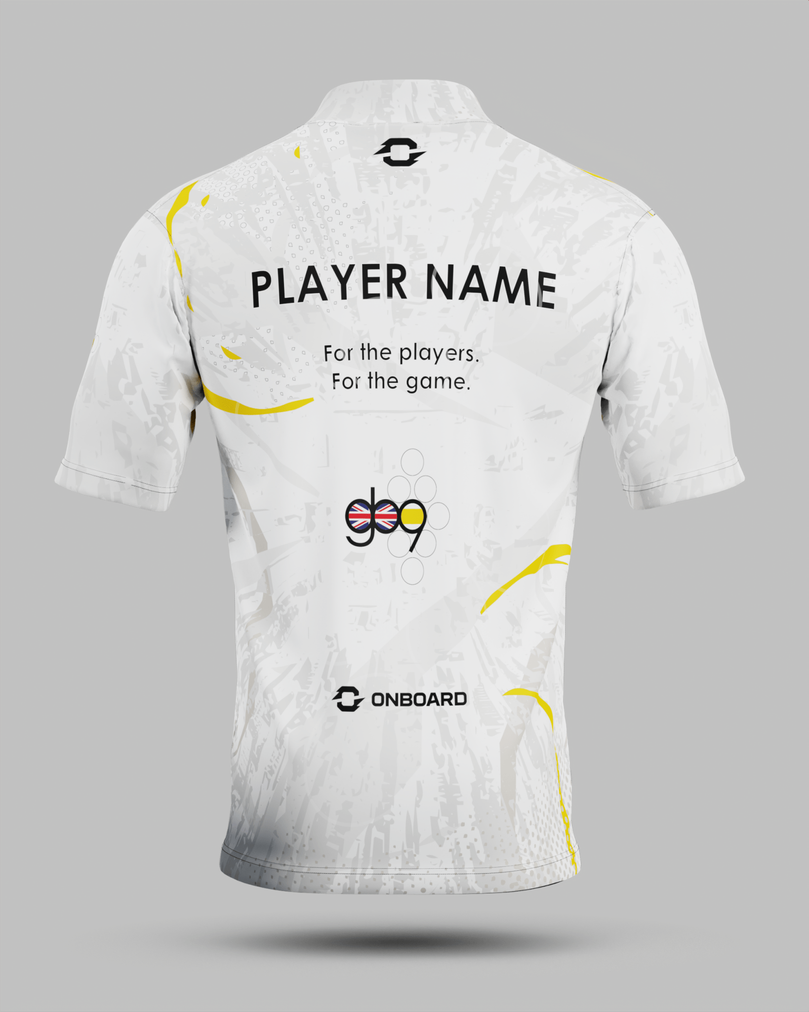 GB9 Tour Jersey White - Onboard Sportswear