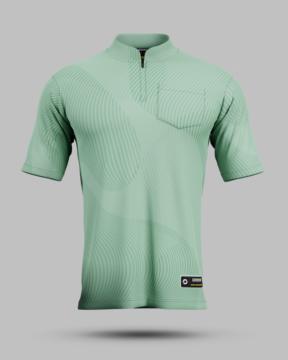 Womens Eclipse 1/4 Zip Polo Collar Jersey With Pocket - Onboard Sportswear
