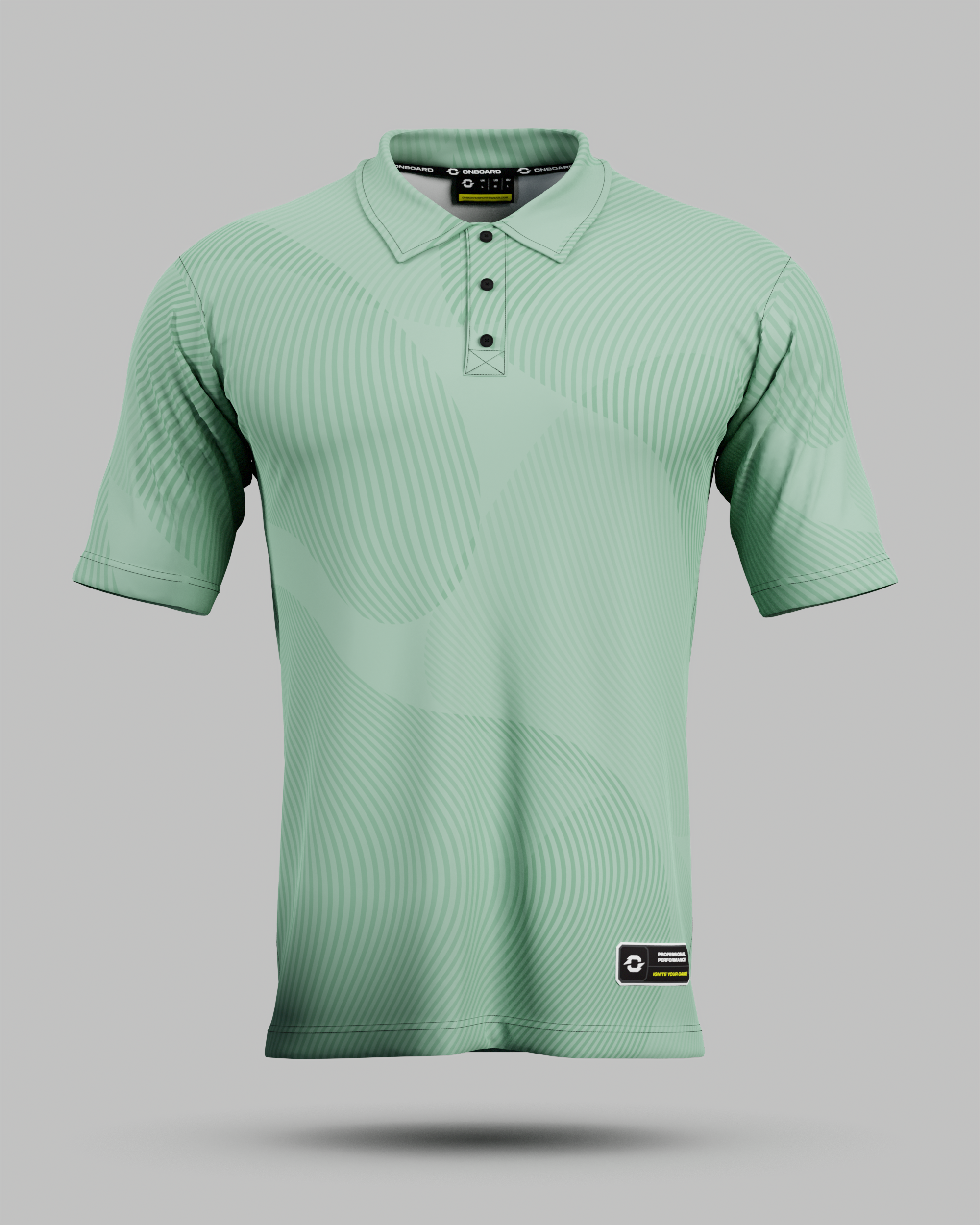 Eclipse 3 Button Polo Collar Jersey