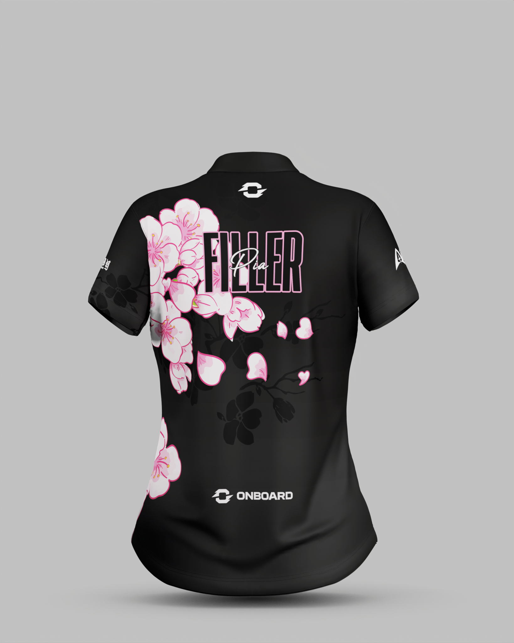 Pia 'KillerFiller' Black Jersey - Onboard Sportswear