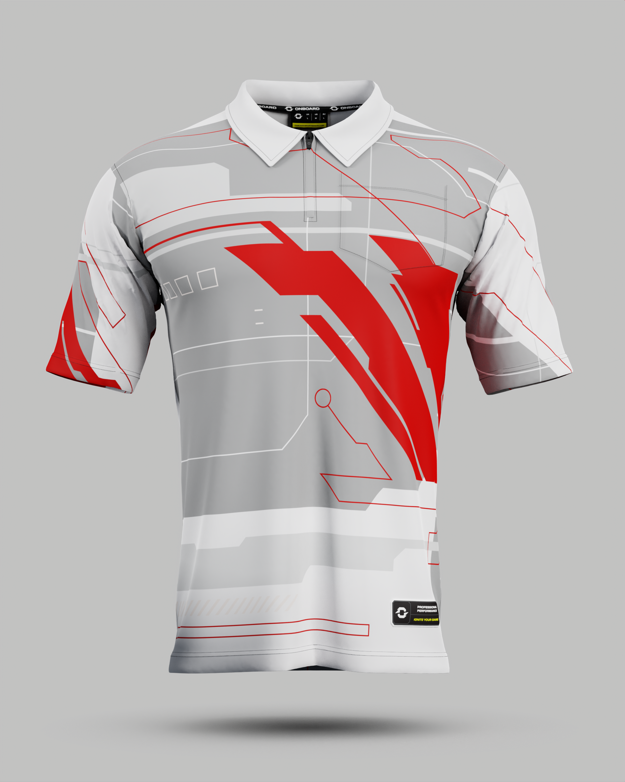 Tokyo 2.0 1/4 Zip Polo Collar Jersey With Pocket