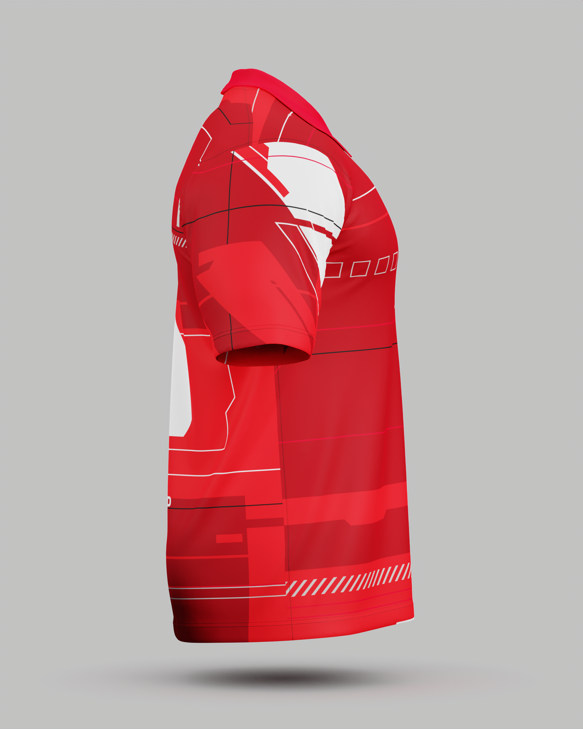 Express Tokyo 2.0 3 Button Polo Collar Jersey Torii