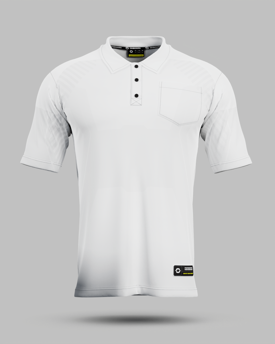 Onyx 3 Button Polo Collar Jersey With Pocket - Onboard Sportswear