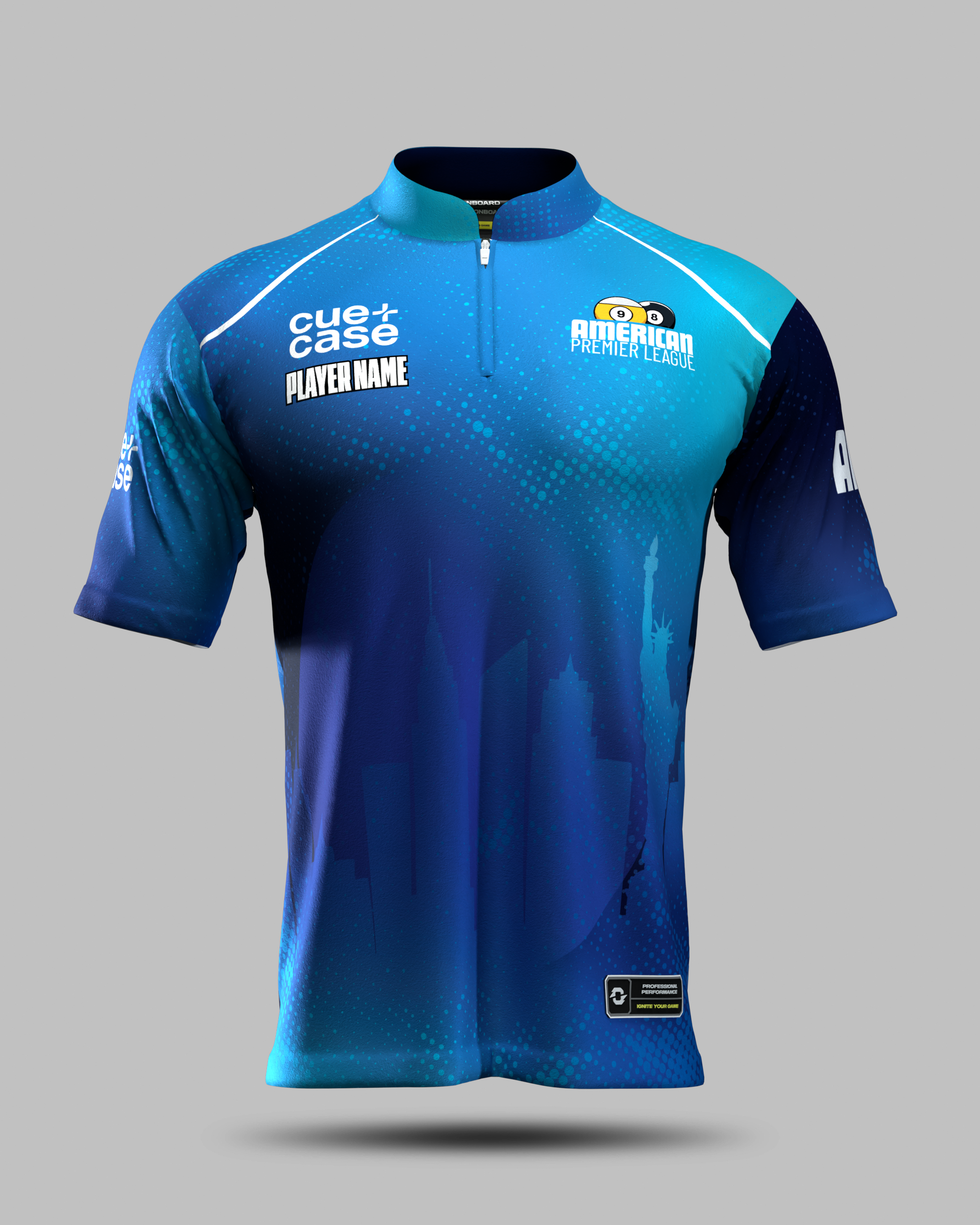 APL Pro Collar Jersey - Light blue